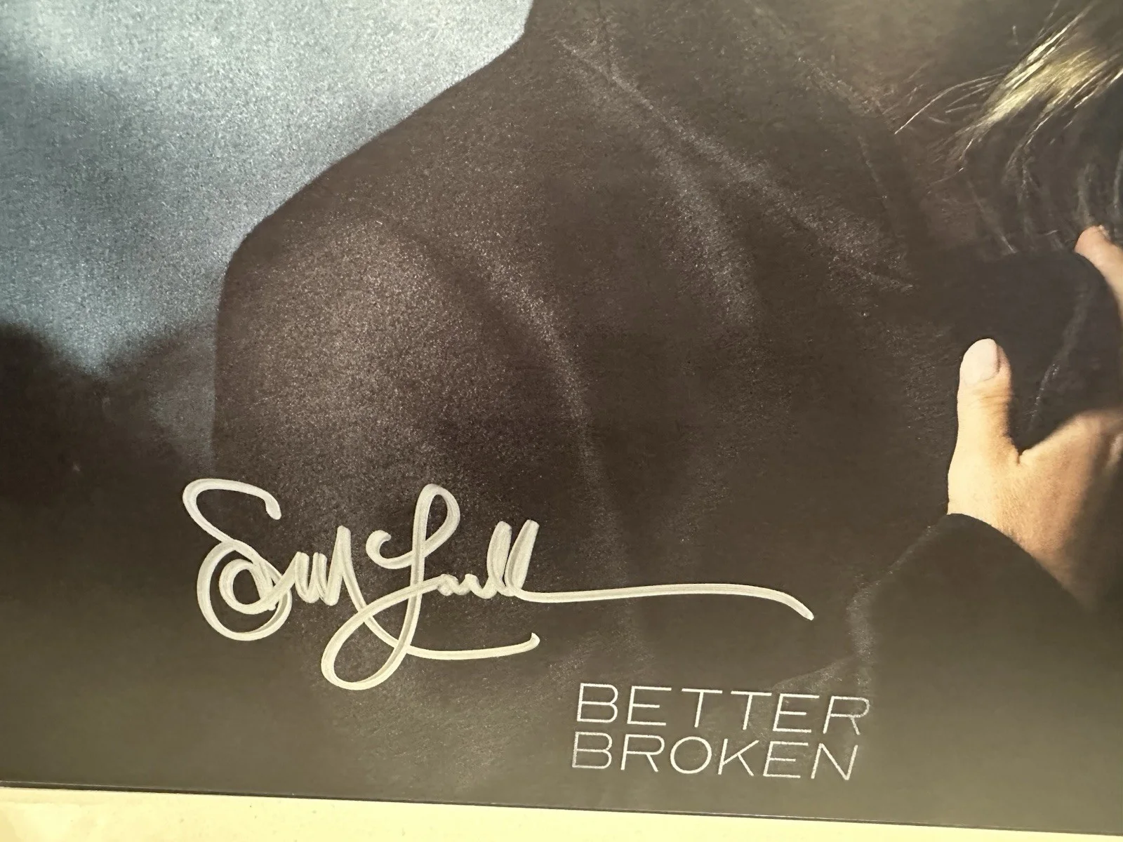 SARAH MCLACHLAN "Better Broken" SIGNED SLEEVE LP Record, изображение 2