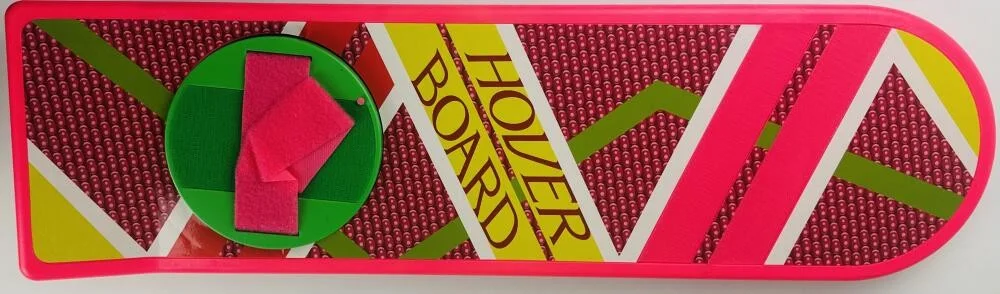 MICHAEL J FOX — Michael J fox Christopher Lloyd signed Back to the Future hoverboard BAS 805, image 3