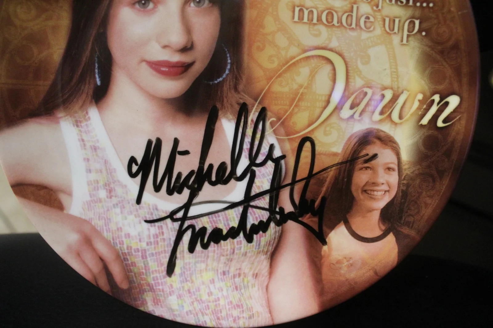 2003 Buffy Series 1 Collector Plate, Autographed Michelle Trachtenberg +COA, изображение 2
