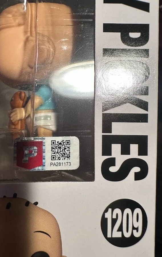 E.G. Daily Signed Rugrats Tommy Pickles Funko Pop #1209 Autograph PA, image 3