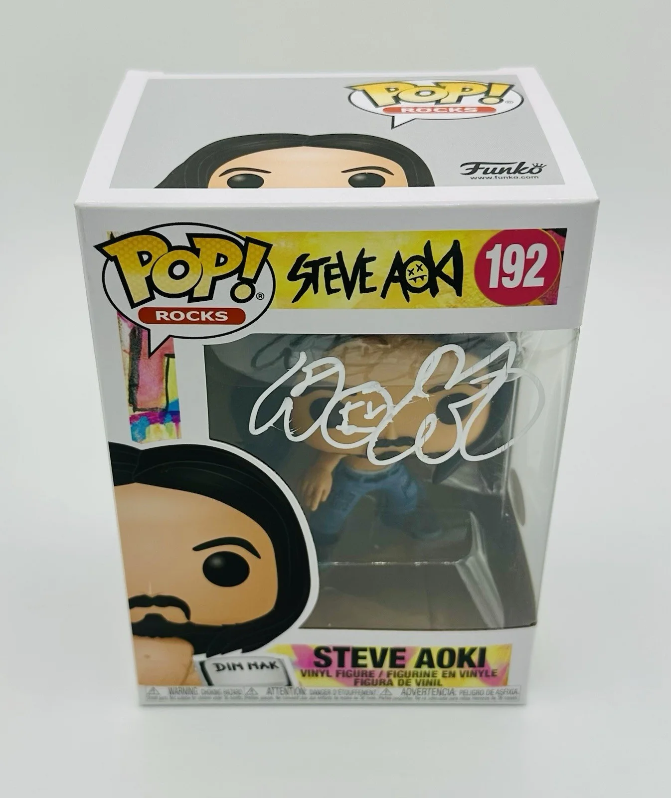 Steve Aoki Signed Funko POP Autographed DJ JSA COA, image 2