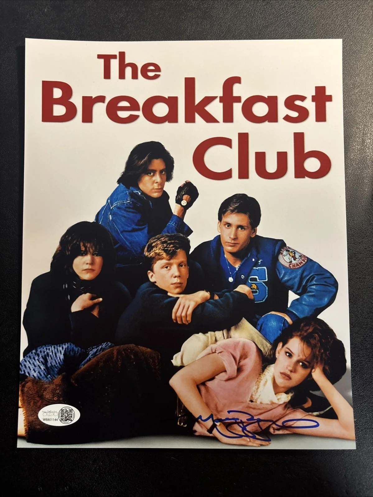 Molly Ringwald — Molly Ringwald signed “The Breakfast Club” 8x10 photo JSA COA