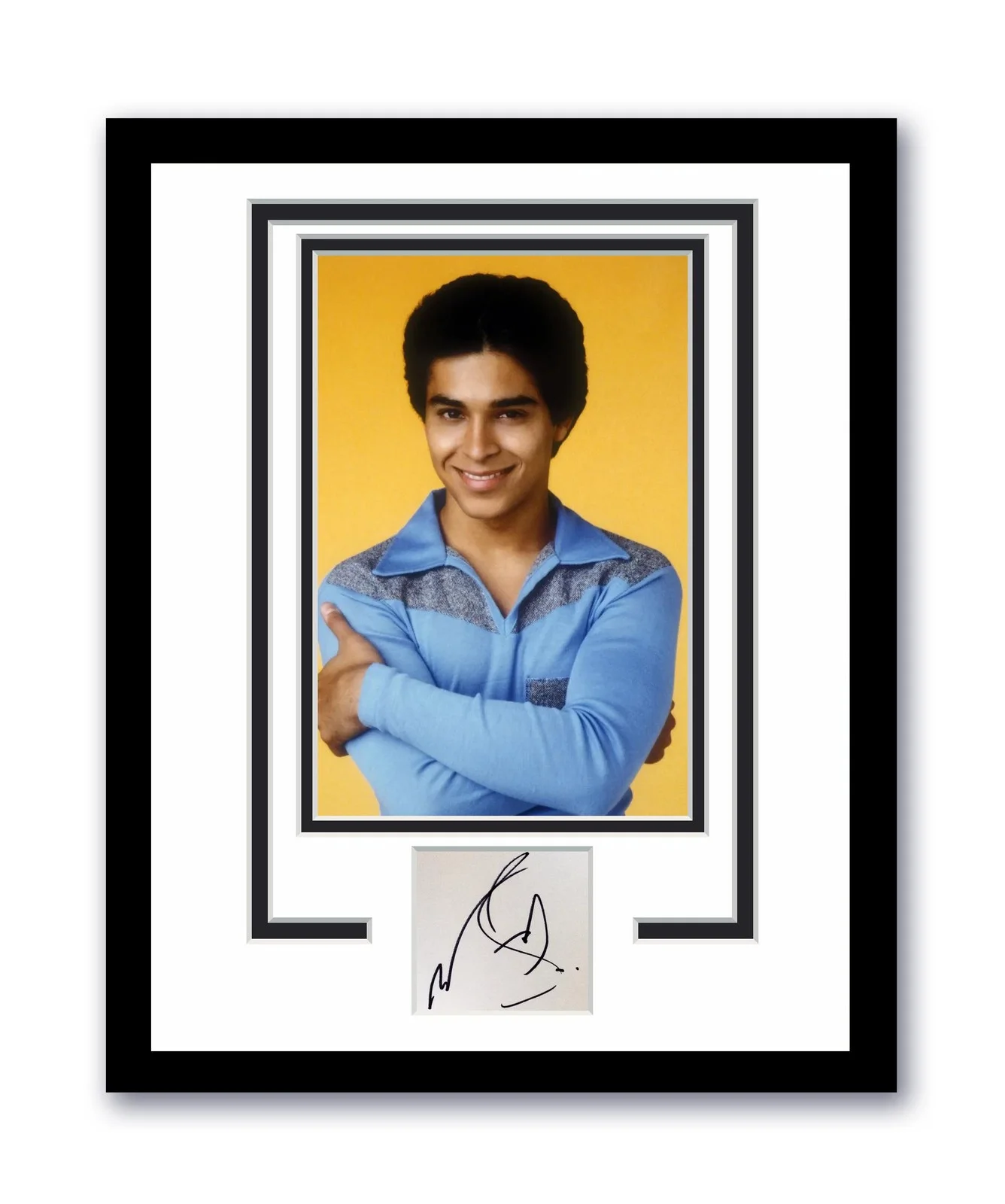 Wilmer Valderrama — That 70s Show Wilmer Valderrama Autographed Signed 11x14 Framed Photo ACOA