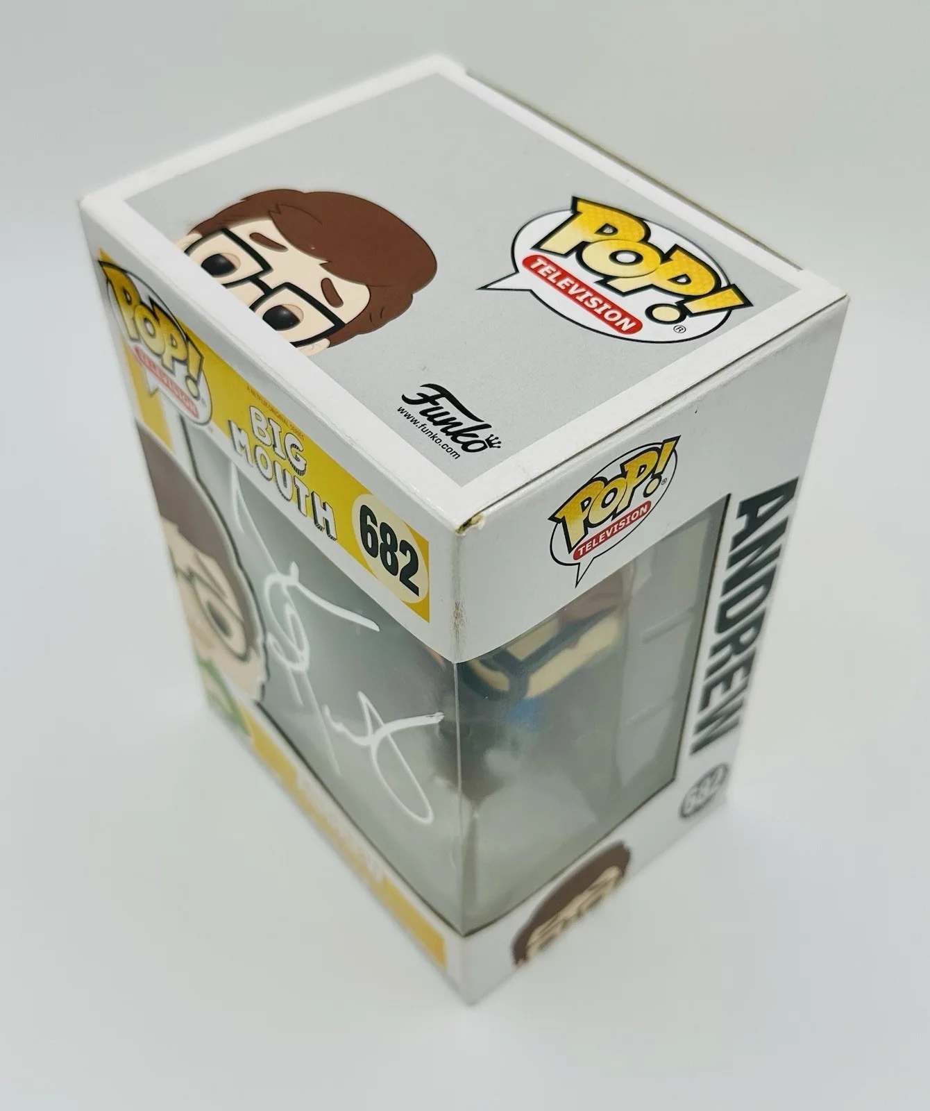 John Mulaney — John Mulaney Signed Autographed Andrew Big Mouth Funko Pop, image 2