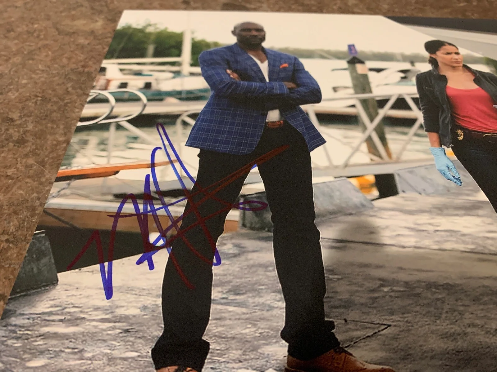 MORRIS CHESTNUT Signed Autographed 8x10 Photo Rosewood Like Mike, image 2