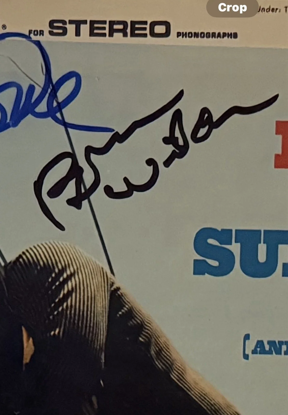 Signed beach boys summer days Brian Wilson Mike Love Al Jardine Vinyl album Lip, изображение 2