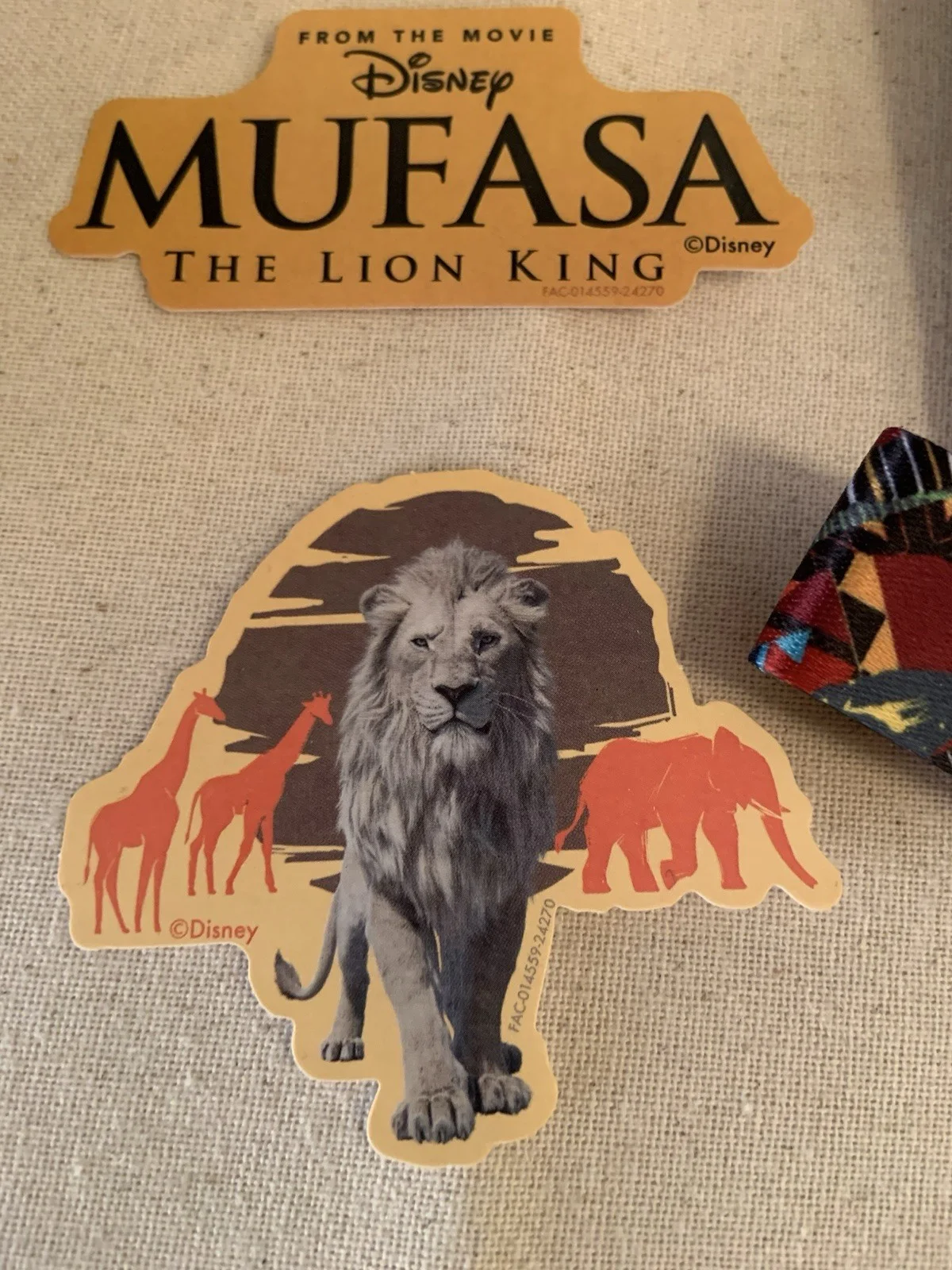 Disney Mufasa The Lion King Press Kit Bundle, image 2