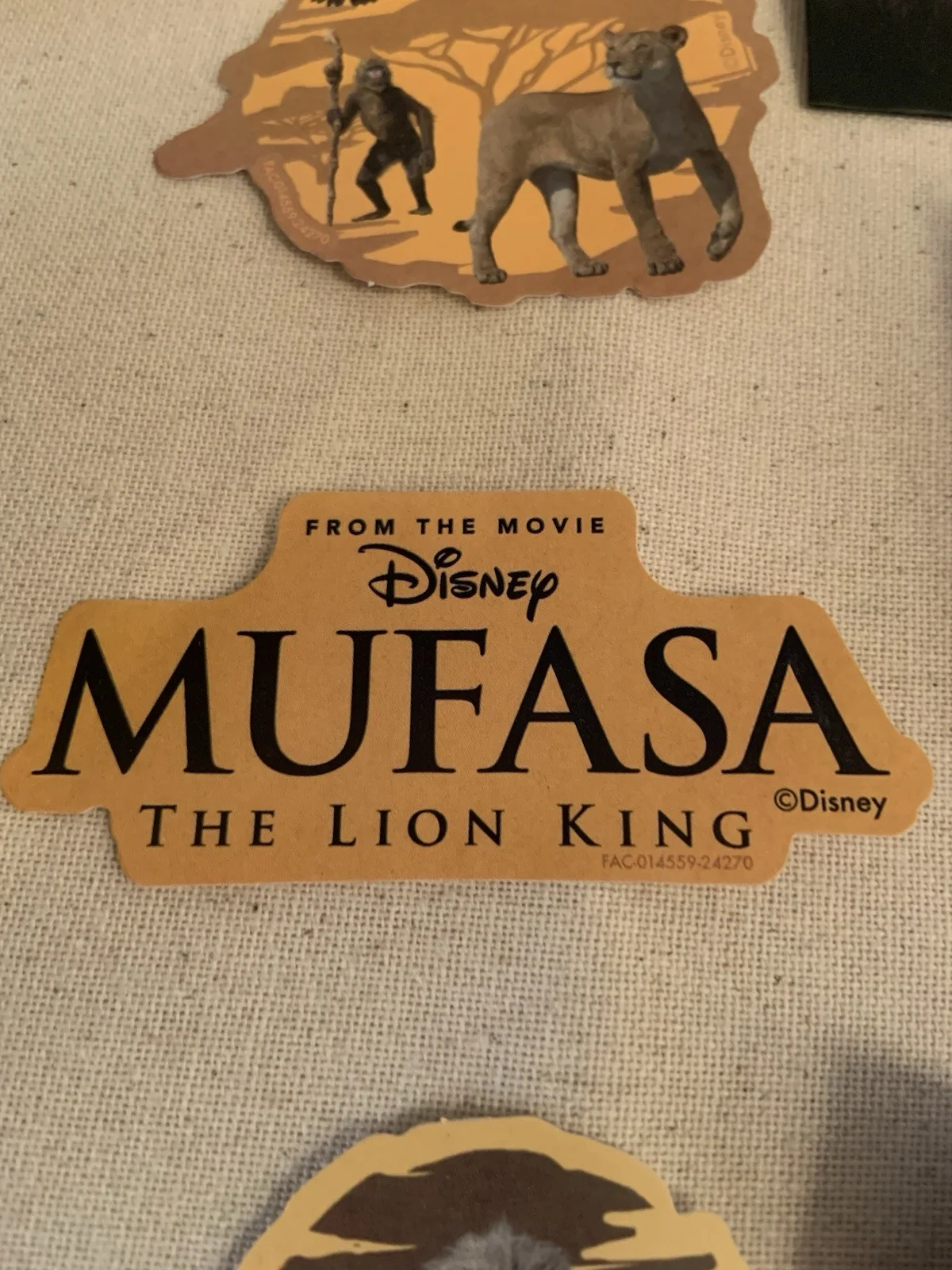 Disney Mufasa The Lion King Press Kit Bundle, image 3