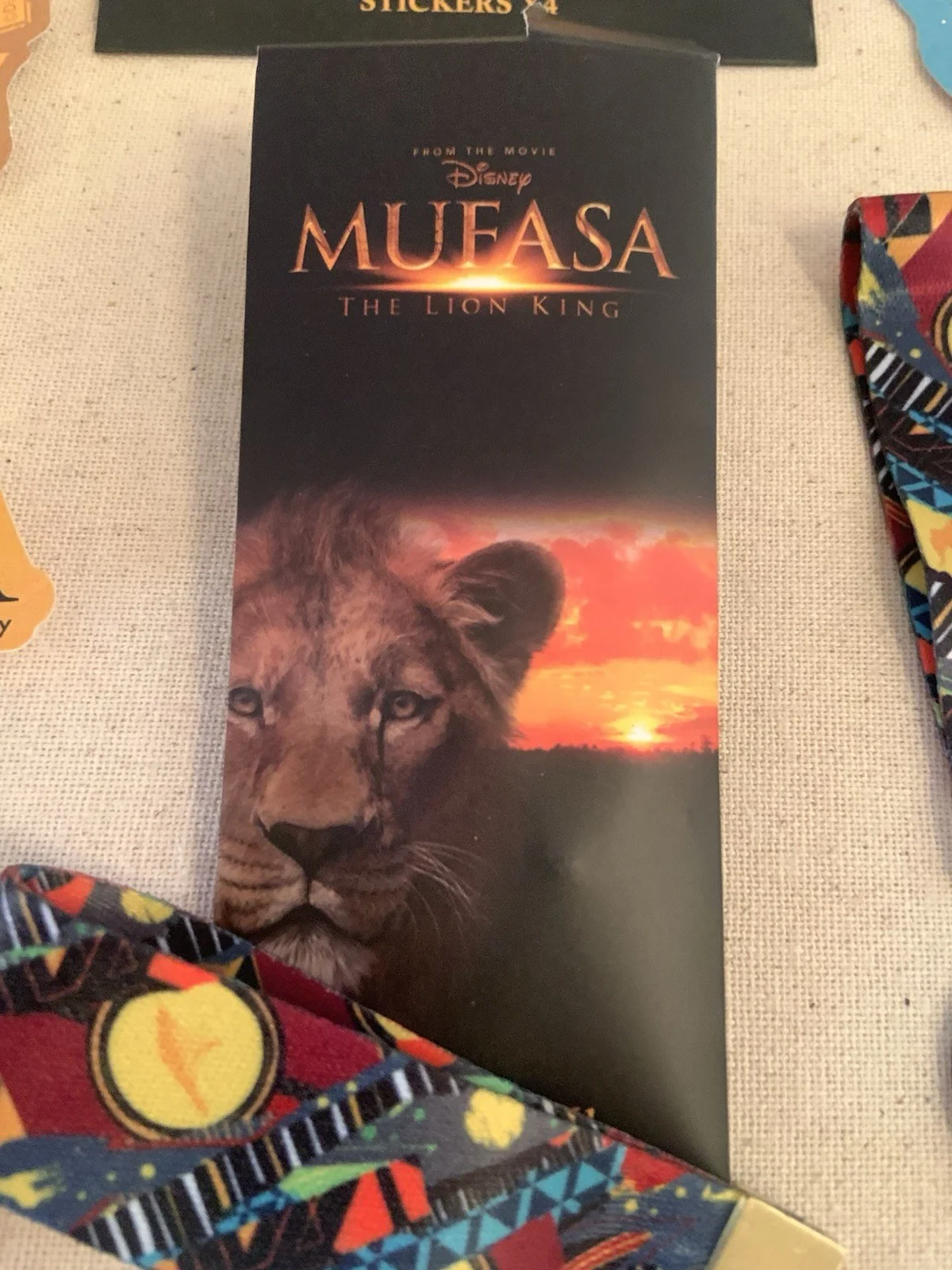Disney Mufasa The Lion King Press Kit Bundle, image 5