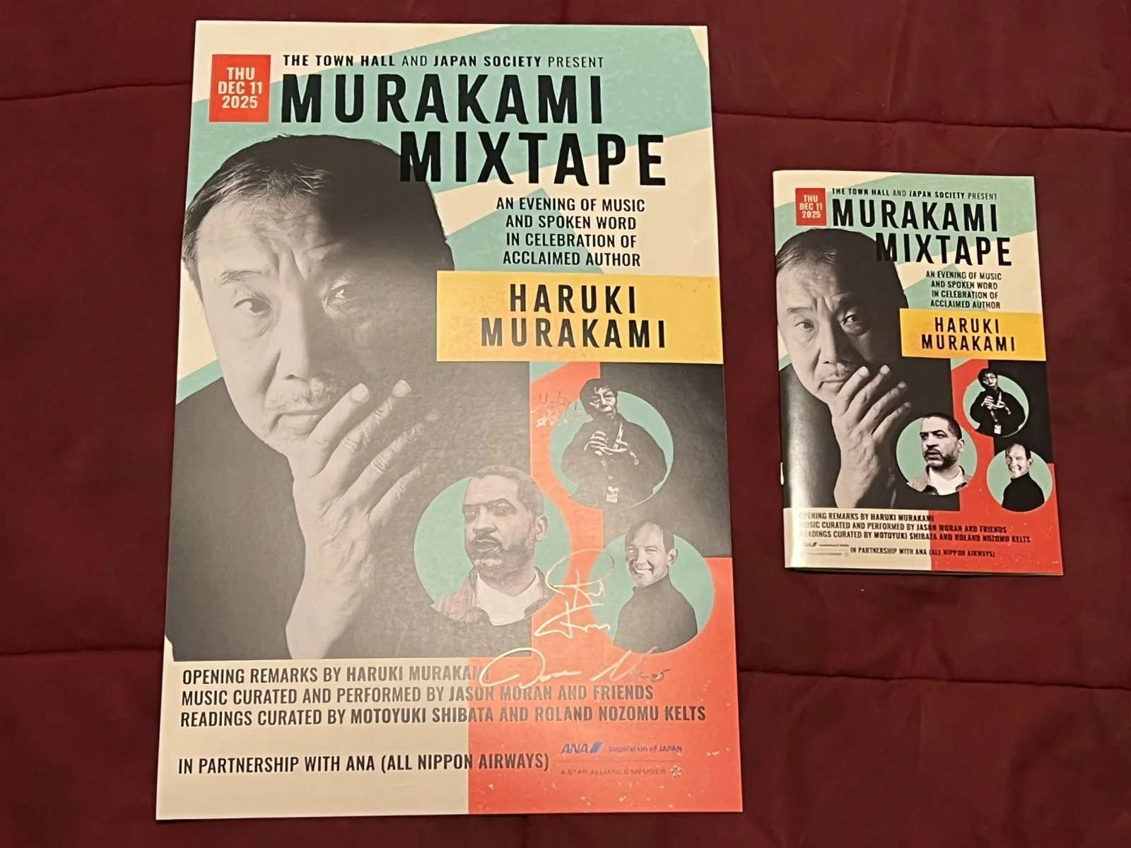 Murakami Mixtape Bundle — Signed By Jason Moran, Motoyuki Shibata, Roland Kelts!, image 5