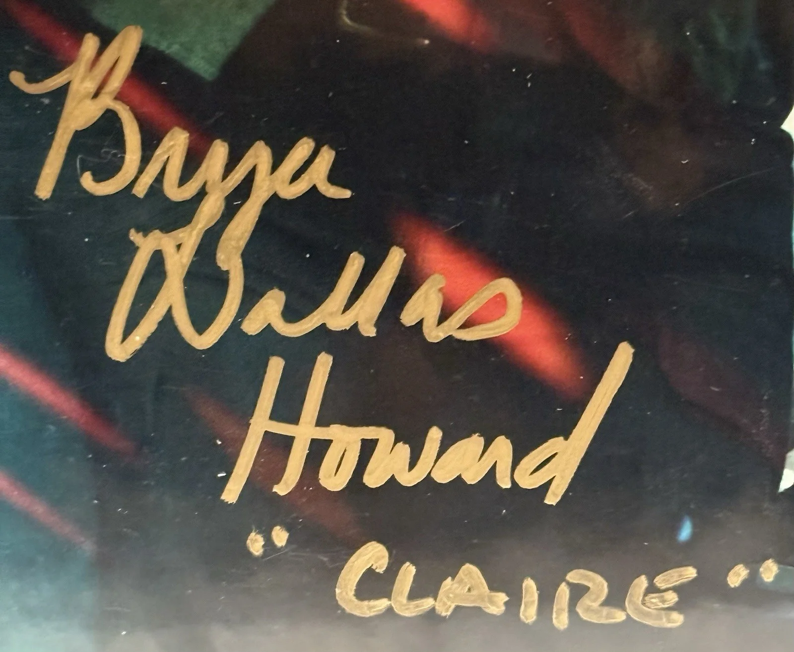 Bryce Dallas Howard — Bryce Dallas Howard - Jurassic World Signed & Inscribed 11x14 Photo (ACOA), image 3