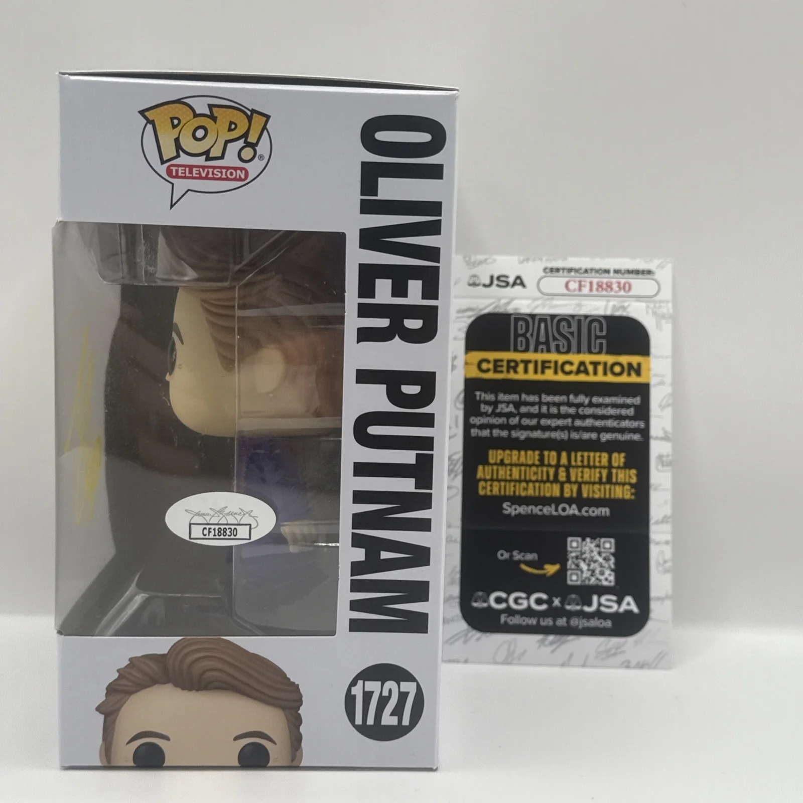 Martin Short — Martin Short signed Funko Pop 1727 Oliver Putnam OMITB JSA COA AUTOGRAPH AUTH, изображение 2