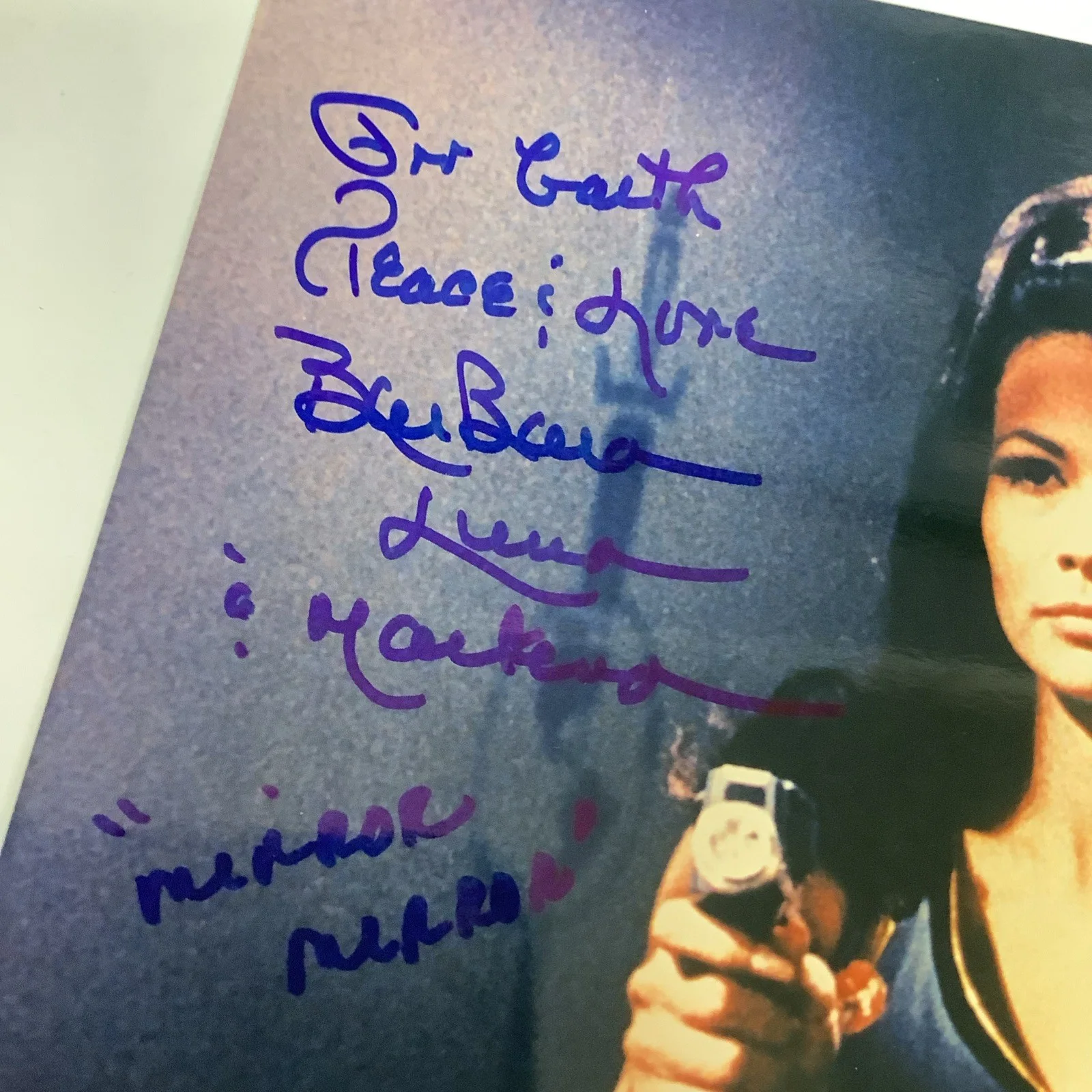 Star Trek Mirror Mirror Barbara Luna Autograph, image 2