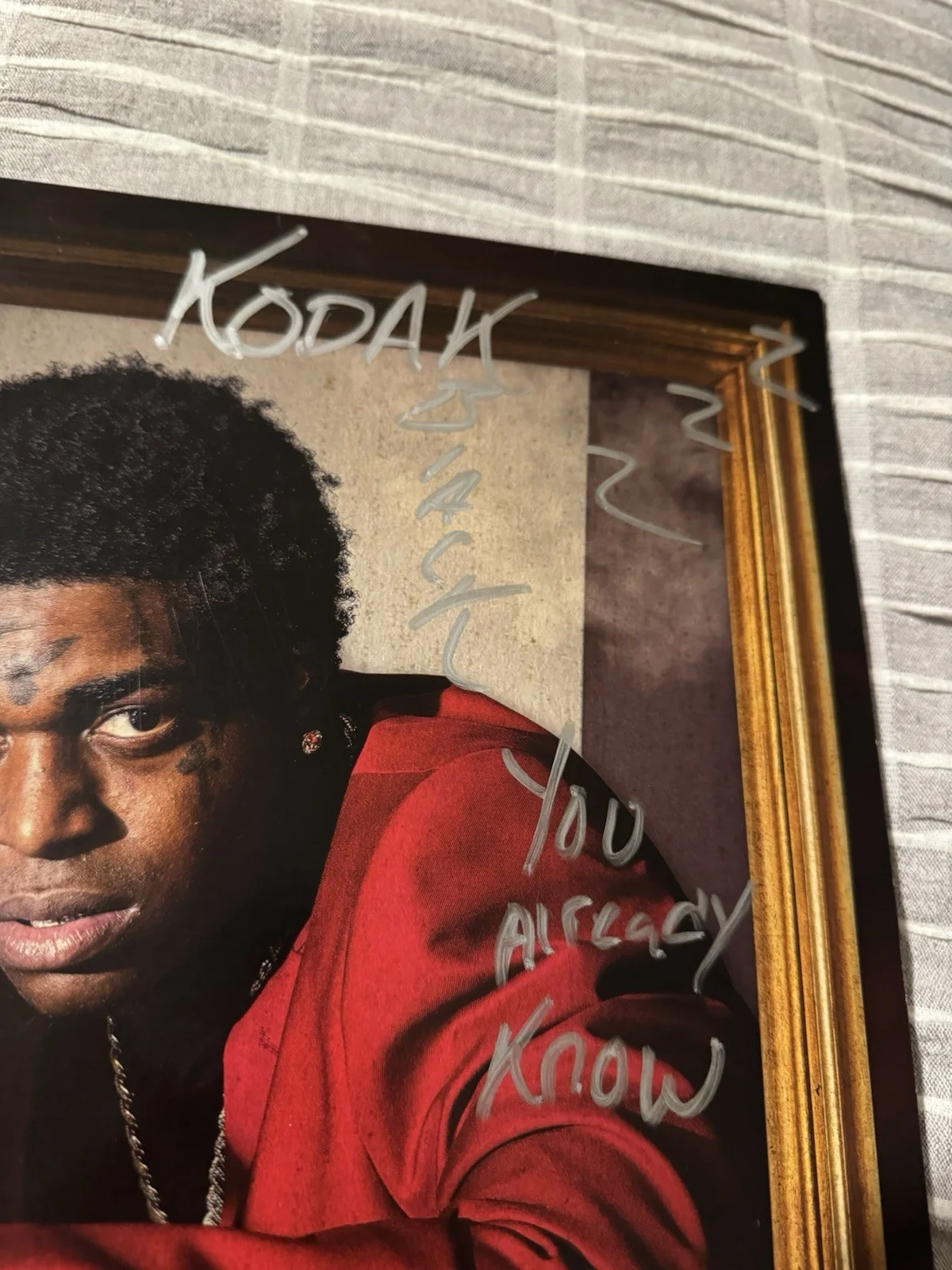 KODAK BLACK SIGNED VINYL ALBUM LP THE COLLECTION JSA COA AUTHENTIC AUTOGRAPH RAP, изображение 4