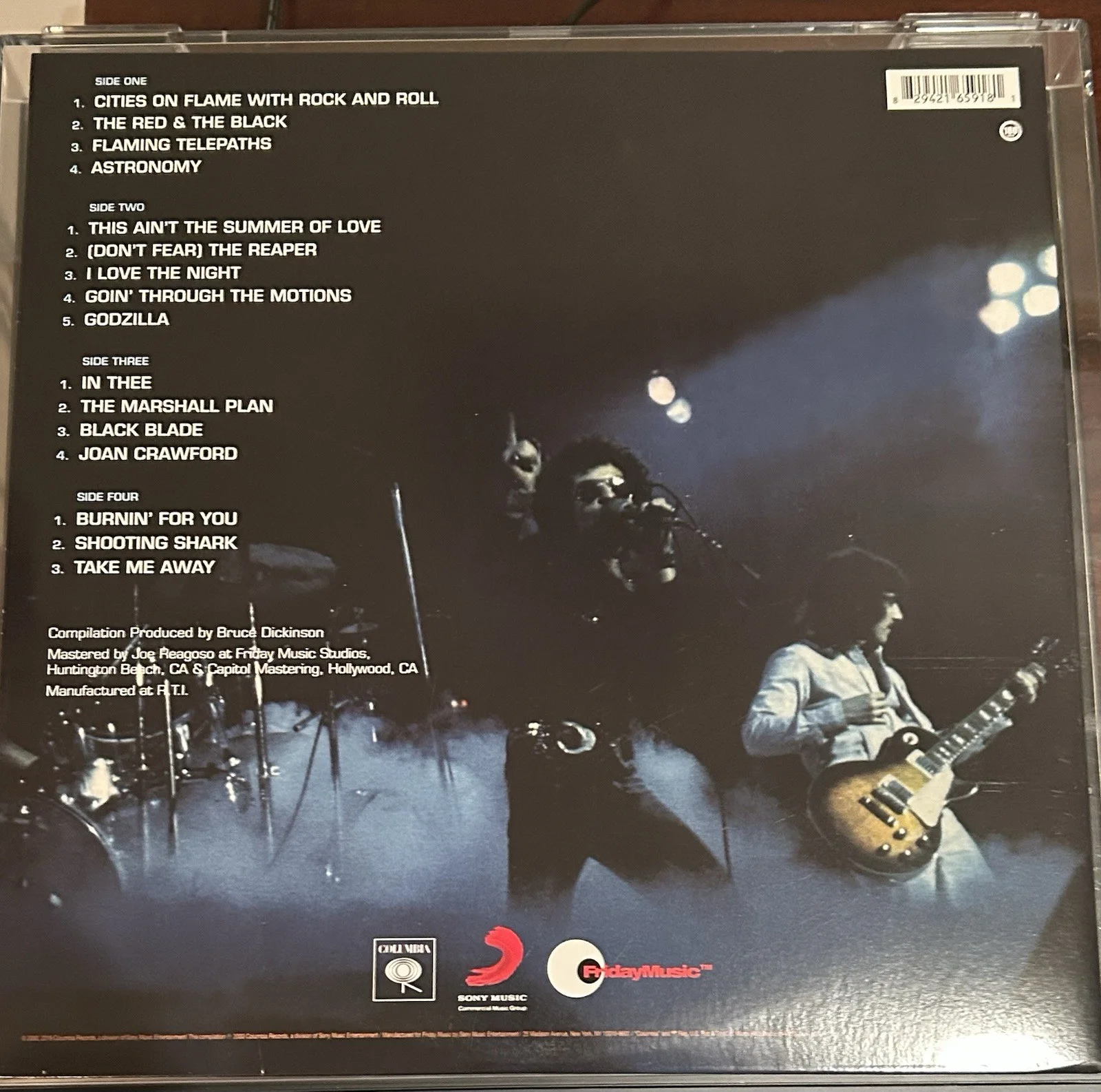 Blue Oyster Cult Signed Vinyl Buck Dharma Autographed, изображение 3
