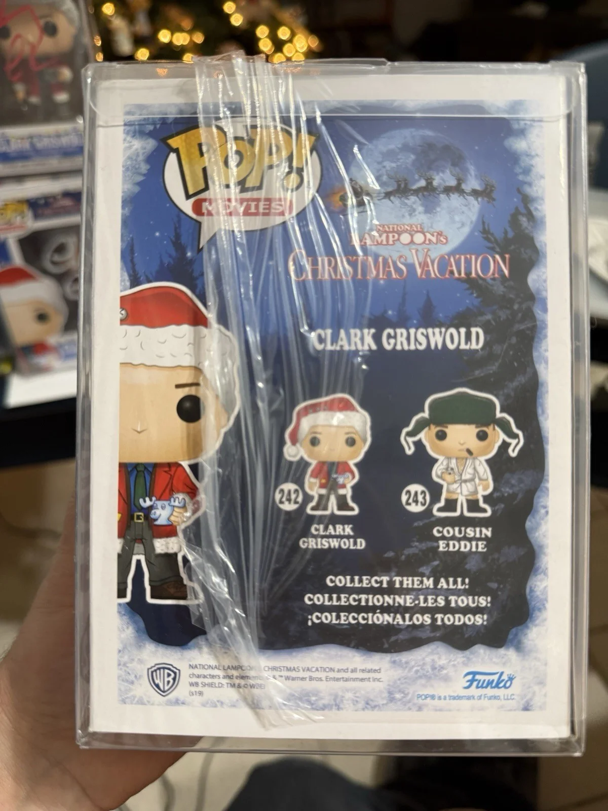 Chevy Chase — Chevy Chase Signed Funko Pop 242 Christmas Vacation BAS Clark Griswold Beckett, image 4
