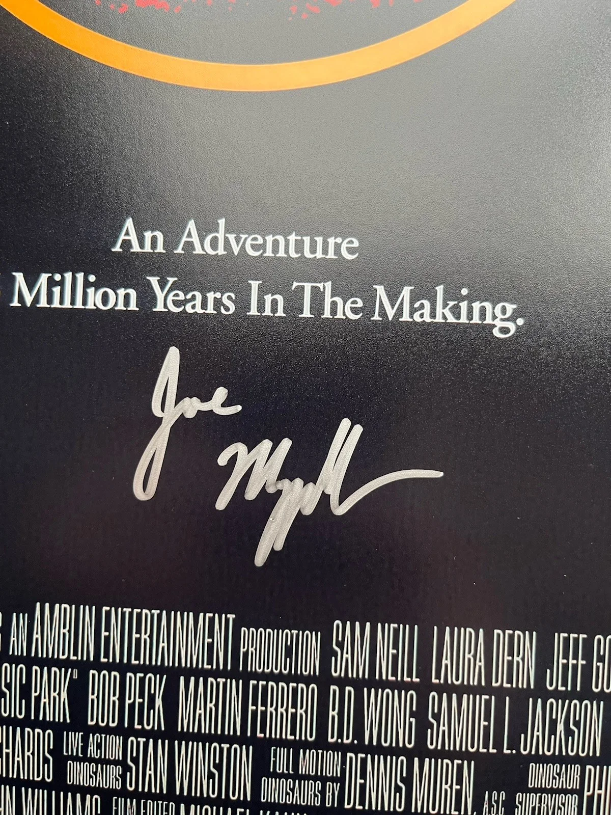 Joseph Mazzello — Joseph Mazzello Signed Jurassic Park 11x17 Photo Beckett COA Tim Murphy, image 5