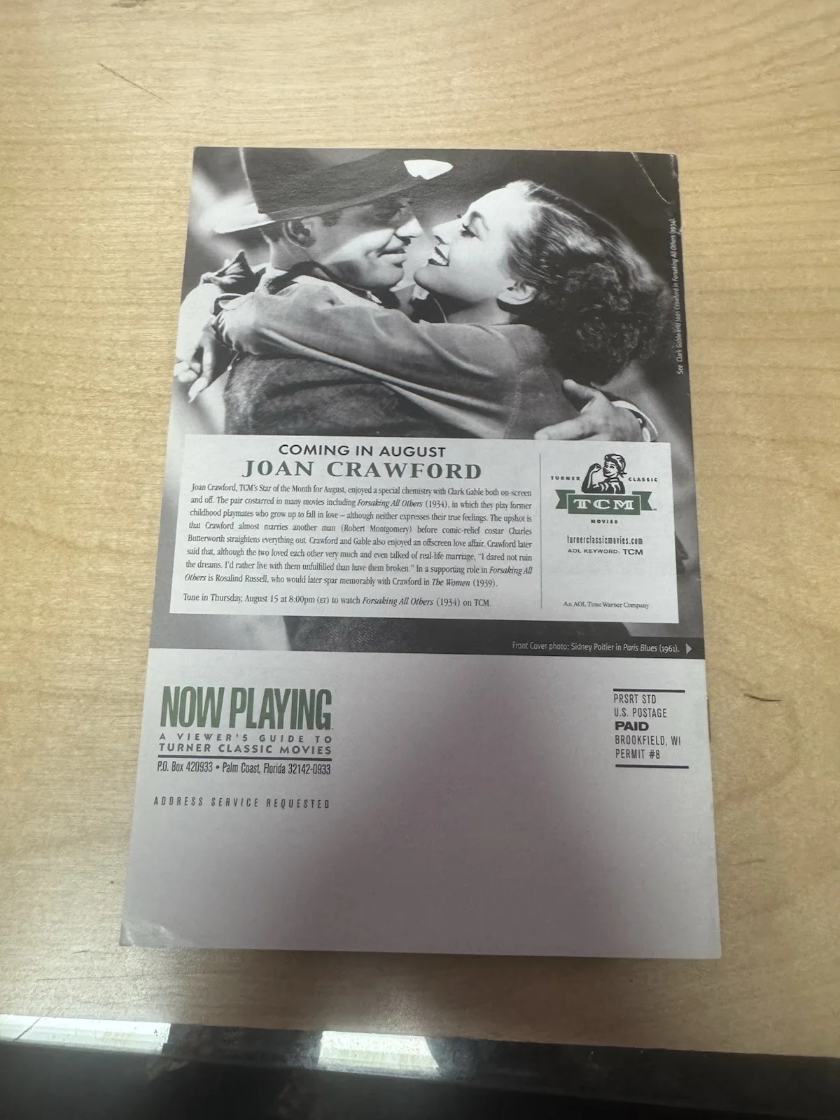 Sidney Poitier Signed Viewers Guide, image 2