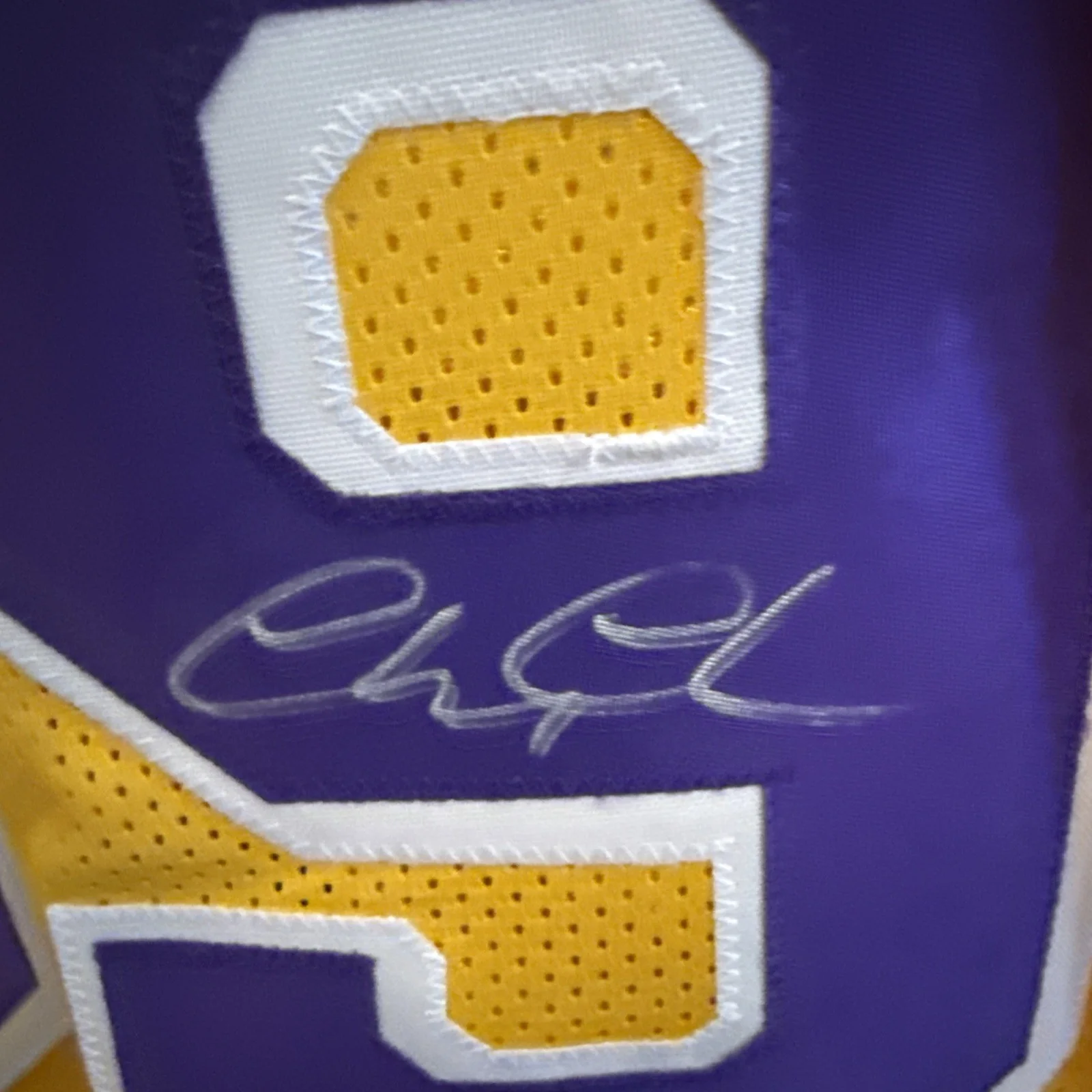 Chevy Chase — Chevy Chase Signed Custom XL Jersey Beckett COA #2W804682, изображение 4