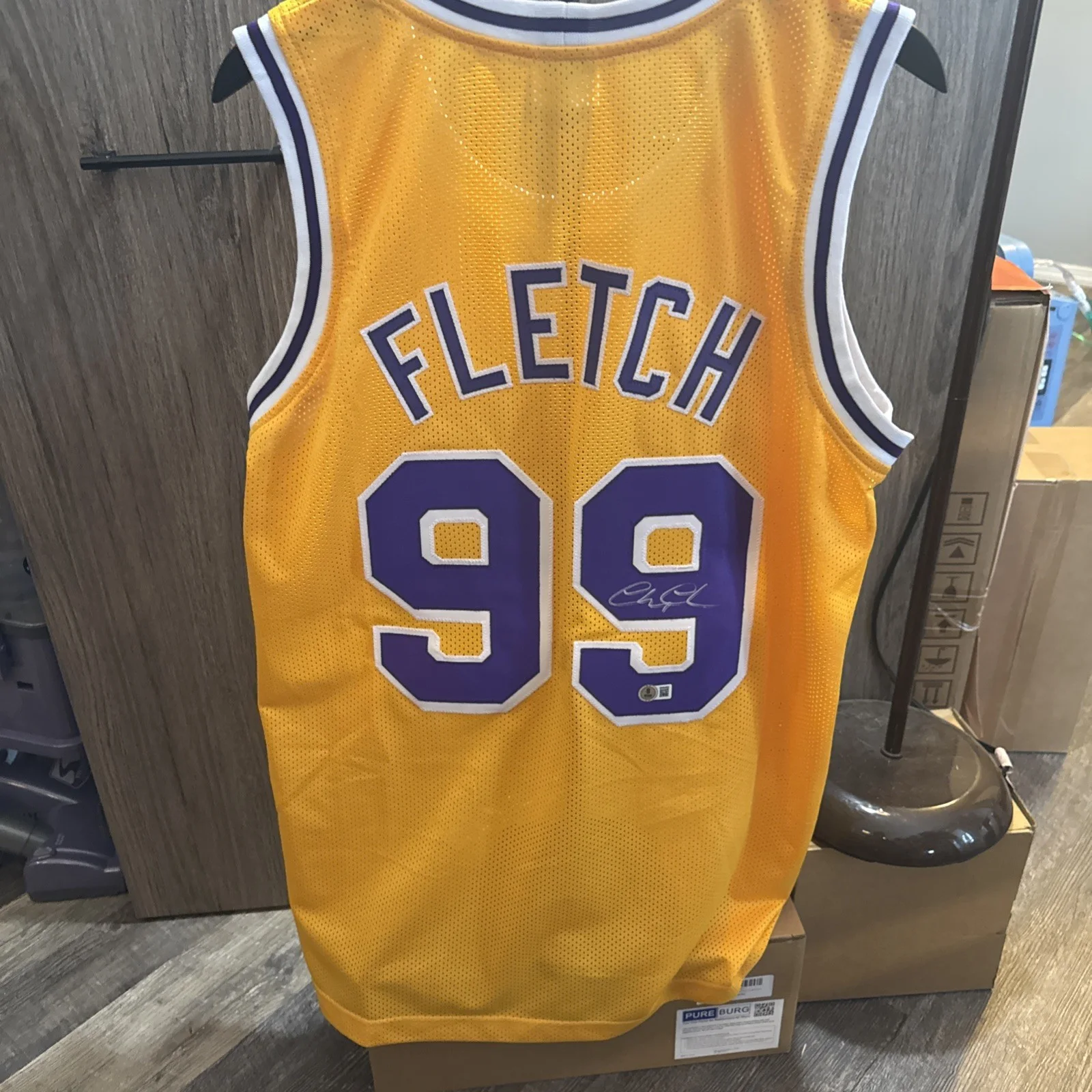Chevy Chase — Chevy Chase Signed Custom XL Jersey Beckett COA #2W804682, изображение 5