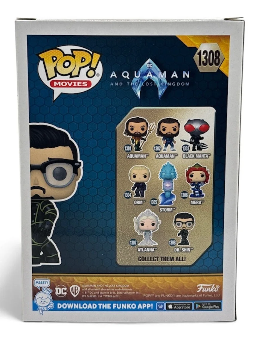 Randall Park — Randall Park Autograph Signed Aquaman Dr. Shin Funko Pop with Beckett COA, image 2