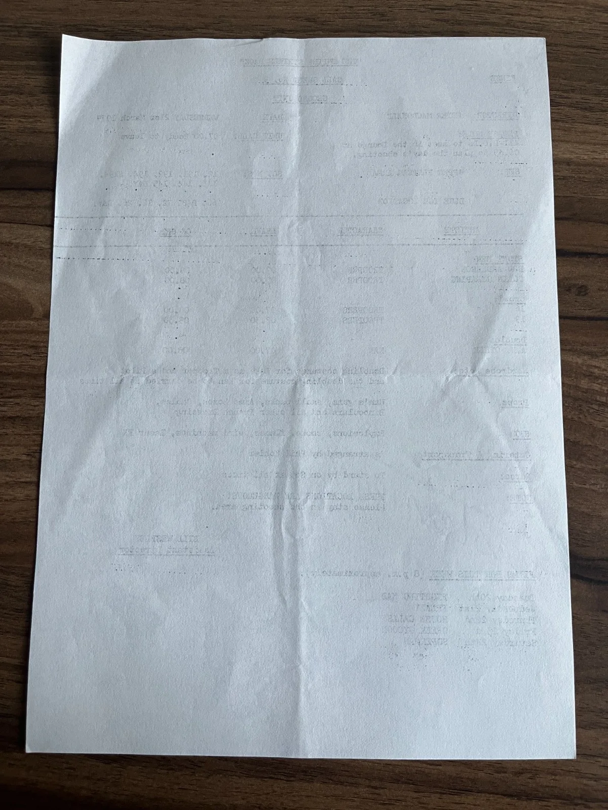 Original vintage Star Wars THE EMPIRE STRIKES BACK 2nd unit call sheet HOTH, image 2