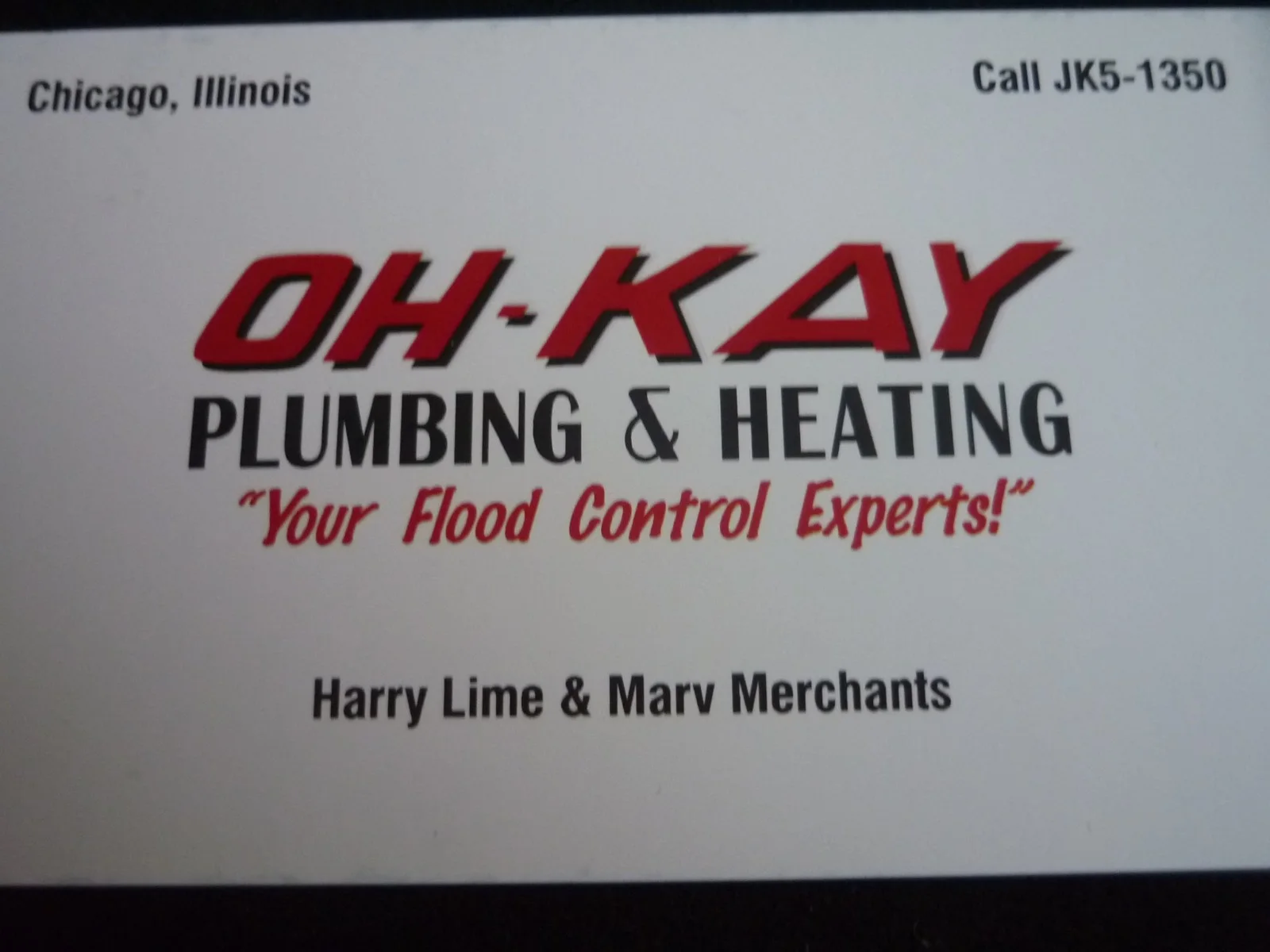 Movie replica prop boxed business card home alone harry lime marv merchants, image 2