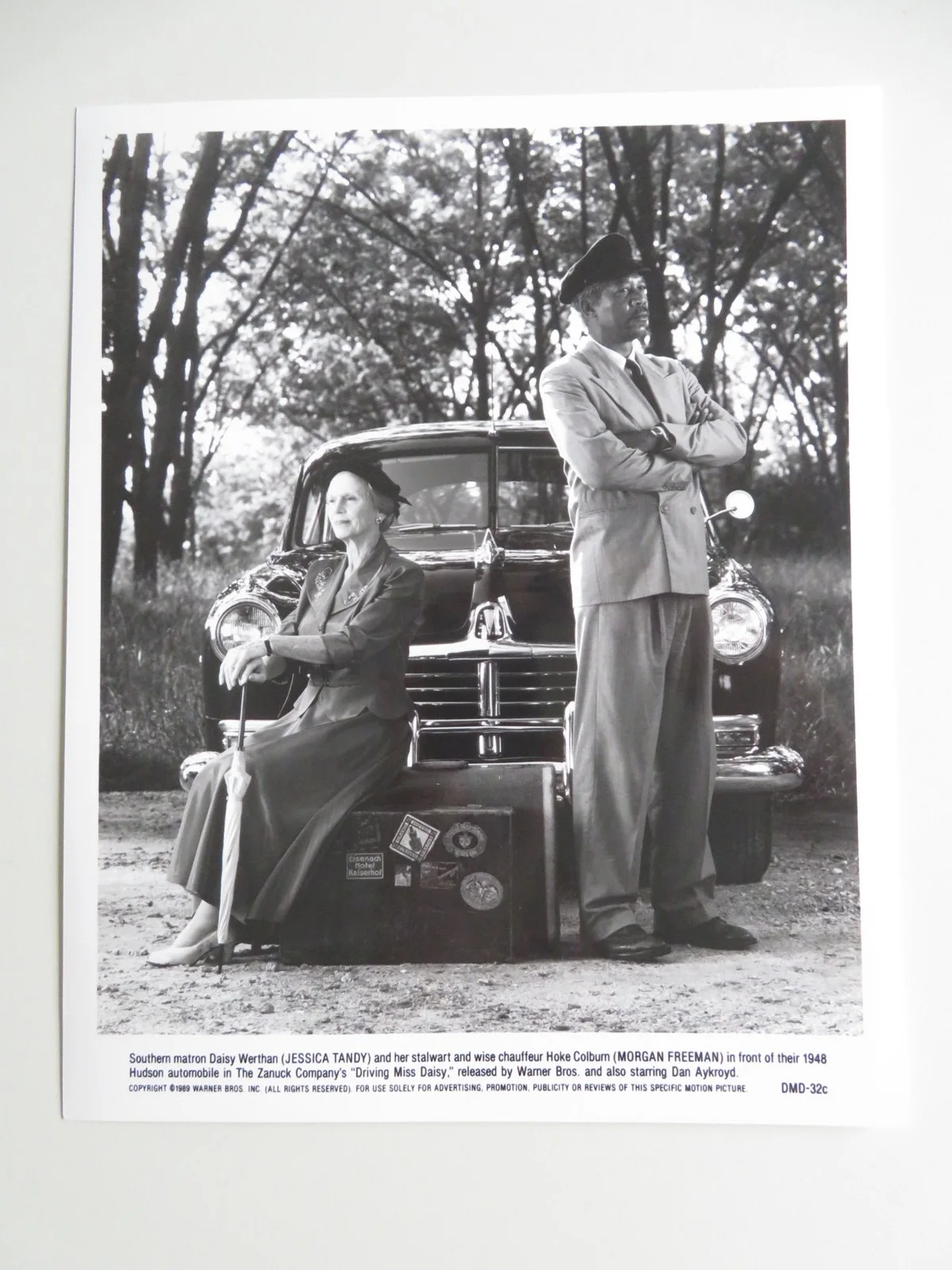 DRIVING MISS DAISY MOVIE STILL PHOTO LOT OF 6 MORGAN FREEMAN JESSICA TANDY 1989, изображение 4