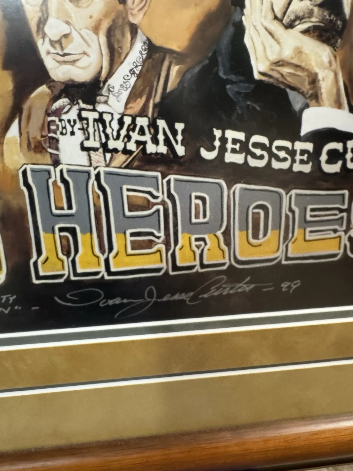 Ivan Jesse Curtis No Heavies No Heroes Signed Autographed #413, изображение 3
