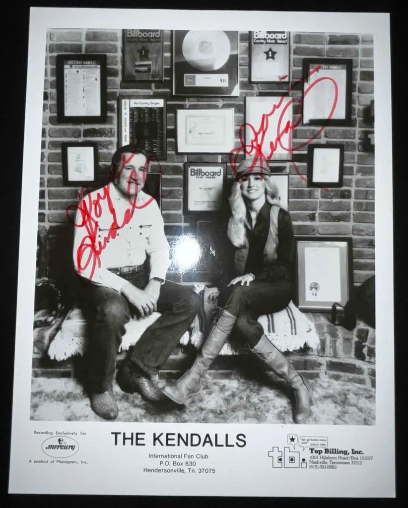 INSIDE c1982, THE KENDALLS FAN CLUB: LETTERS, PHOTOS, AUTOGRAPH S, COUNTRY MUSIC, изображение 3
