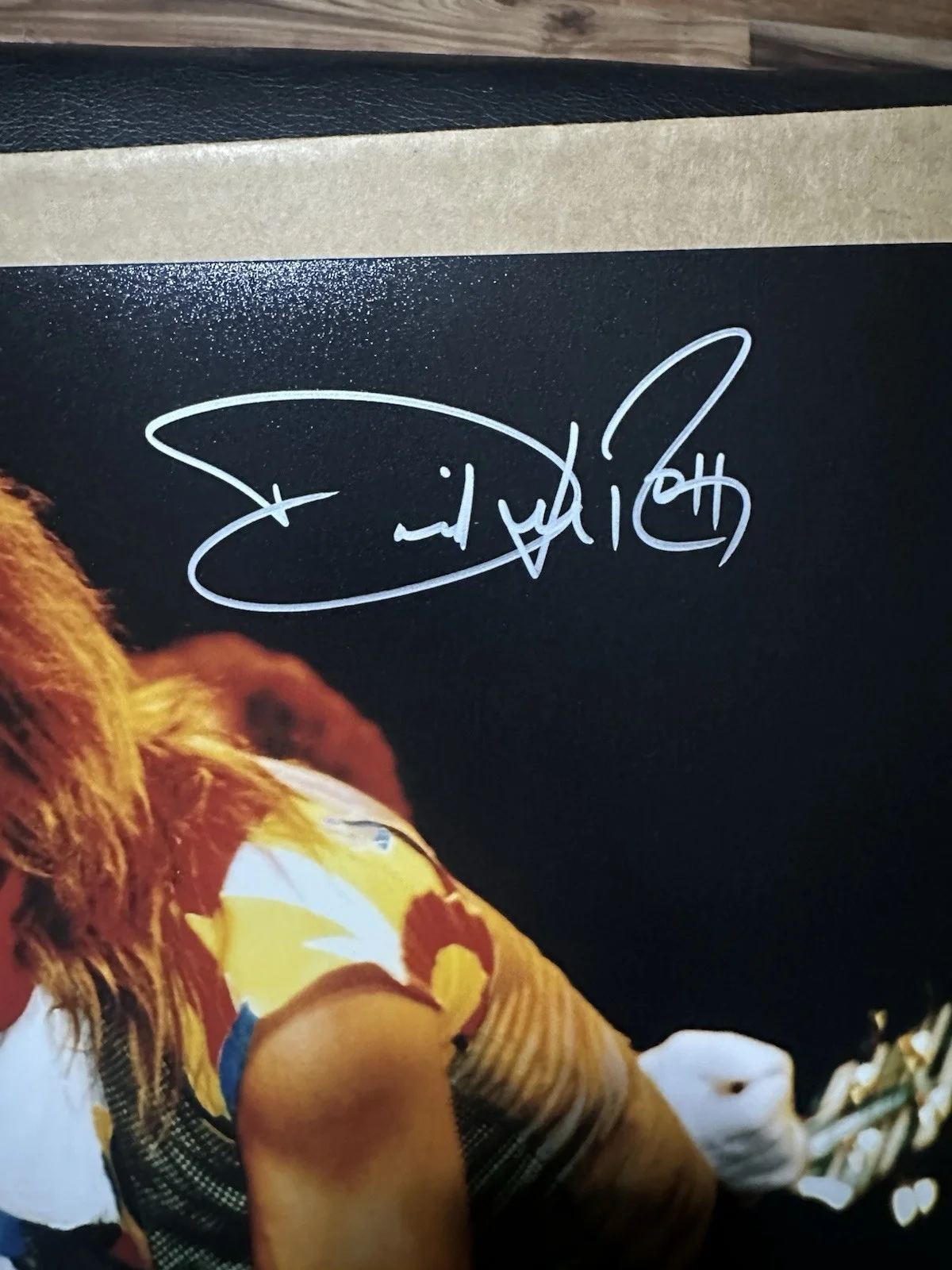 David Lee Roth Van Halen autographed 8x10 photo with COA, изображение 2