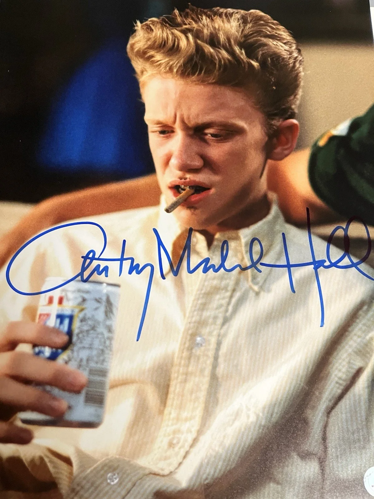 Autographed Anthony Michael Hall 11x14 Weird Science Photo Beckett Signed, изображение 2