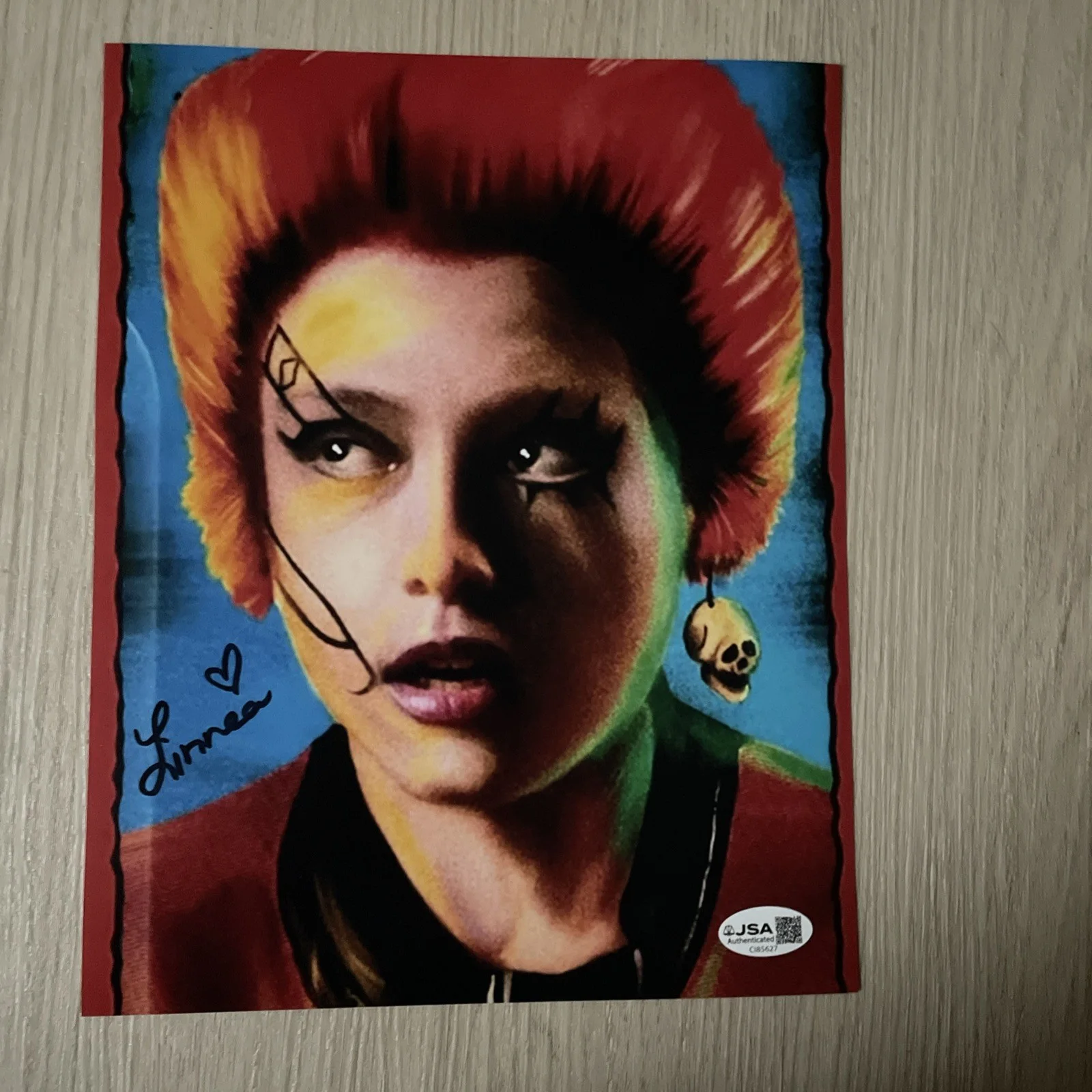 Linnea Quigley signed Return Of The Living Dead 8x10 JSA Autograph, image 2