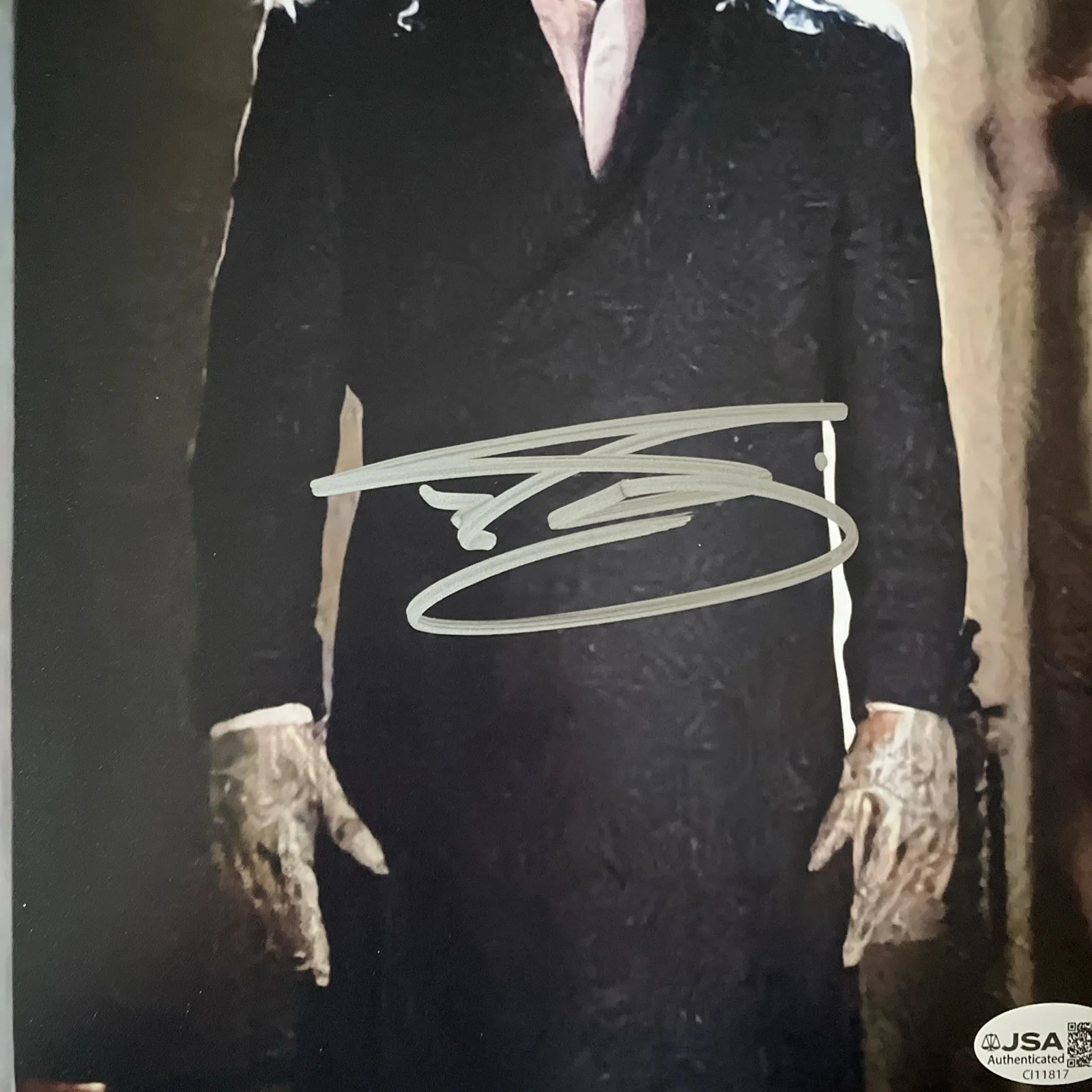 Nick King autograph Bagul Sinister 8x10 photo JSA authenticated, изображение 3