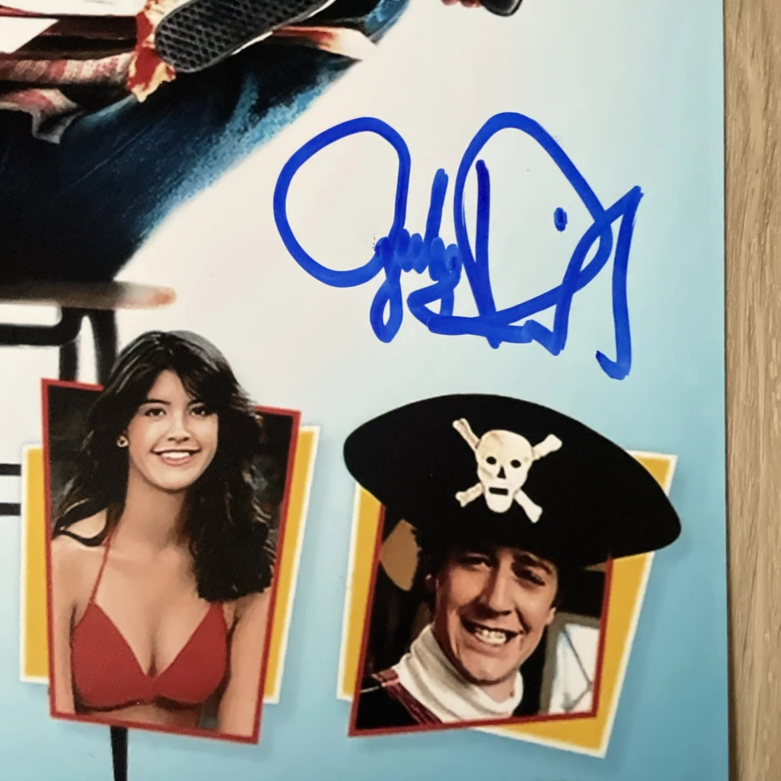 Judge Reinhold and Robert Romanus signed Fast Times At Ridgemont High 11x14 JSA, изображение 3