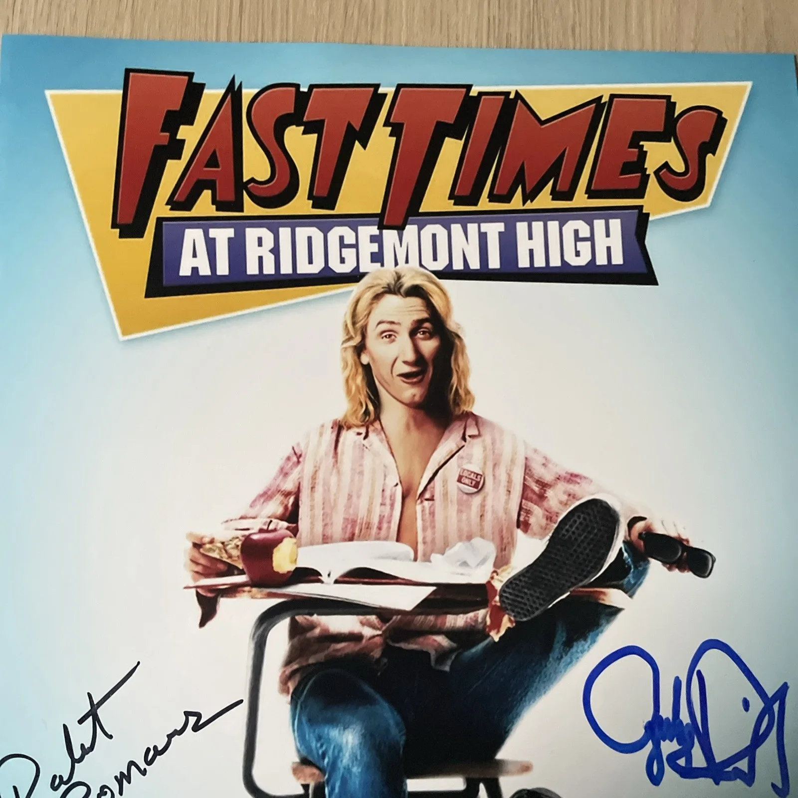 Judge Reinhold and Robert Romanus signed Fast Times At Ridgemont High 11x14 JSA, изображение 4