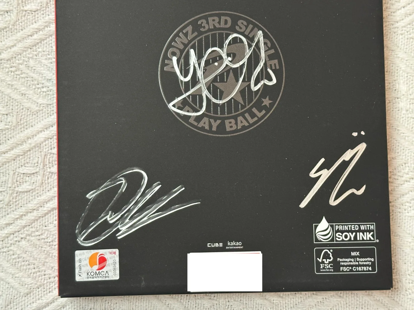 NOWZ - ALL MEMBER Autograph(Signed) PROMO ALBUM KPOP, image 3
