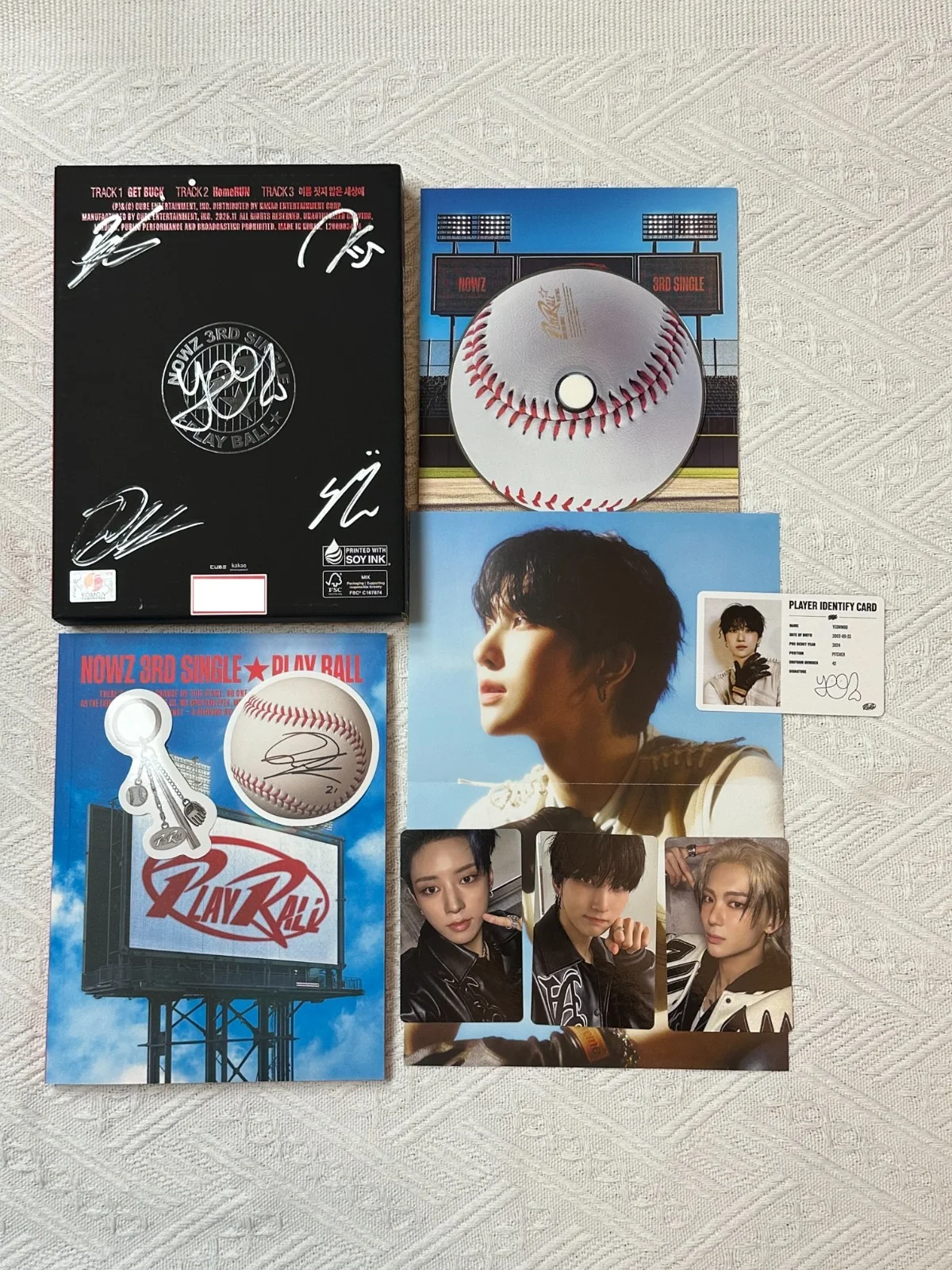 NOWZ - ALL MEMBER Autograph(Signed) PROMO ALBUM KPOP, image 5