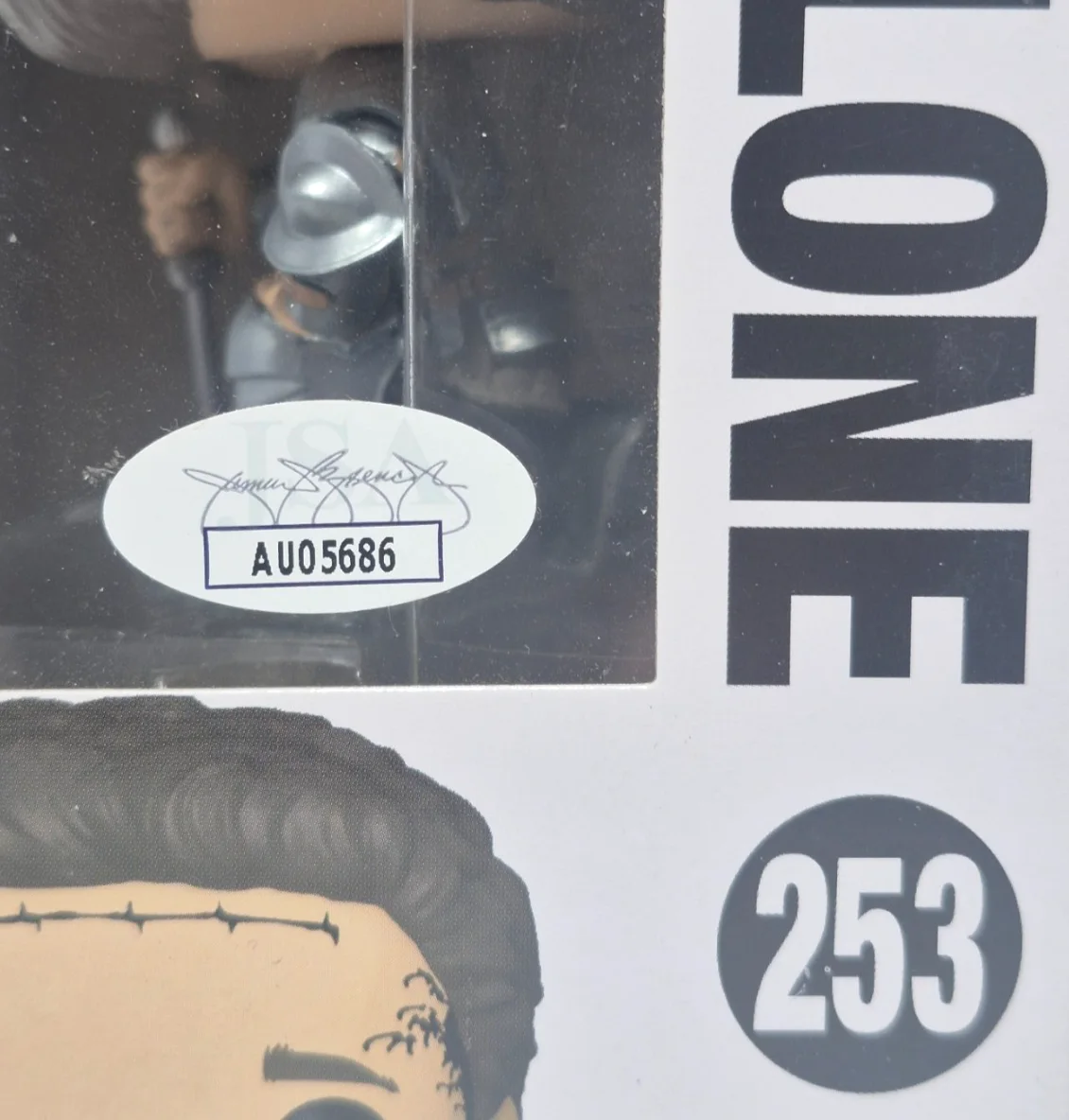 POST MALONE SIGNED AUTOGRAPHED FUNKO POP 253 WHITE IVERSON POSTY RARE JSA COA, image 4