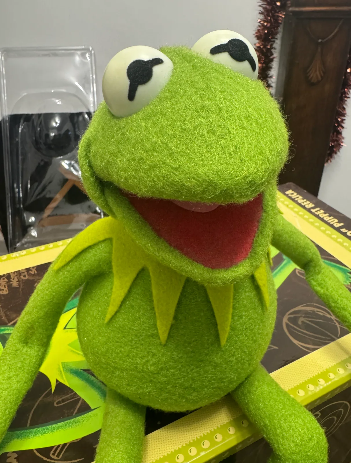 Rare Master Replicas Kermit The Frog Photo Puppet Muppets Limited Edition, изображение 2