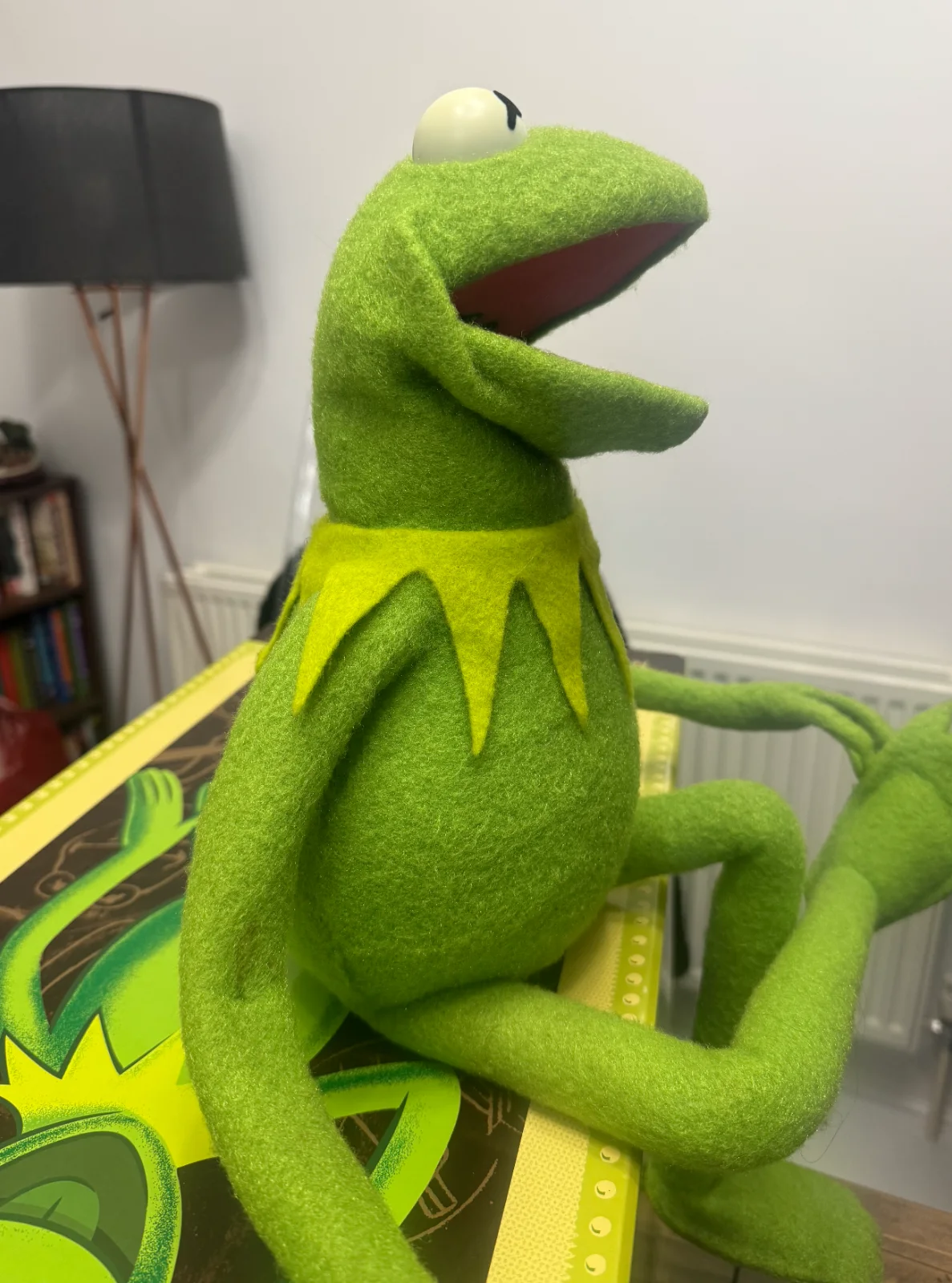 Rare Master Replicas Kermit The Frog Photo Puppet Muppets Limited Edition, изображение 3