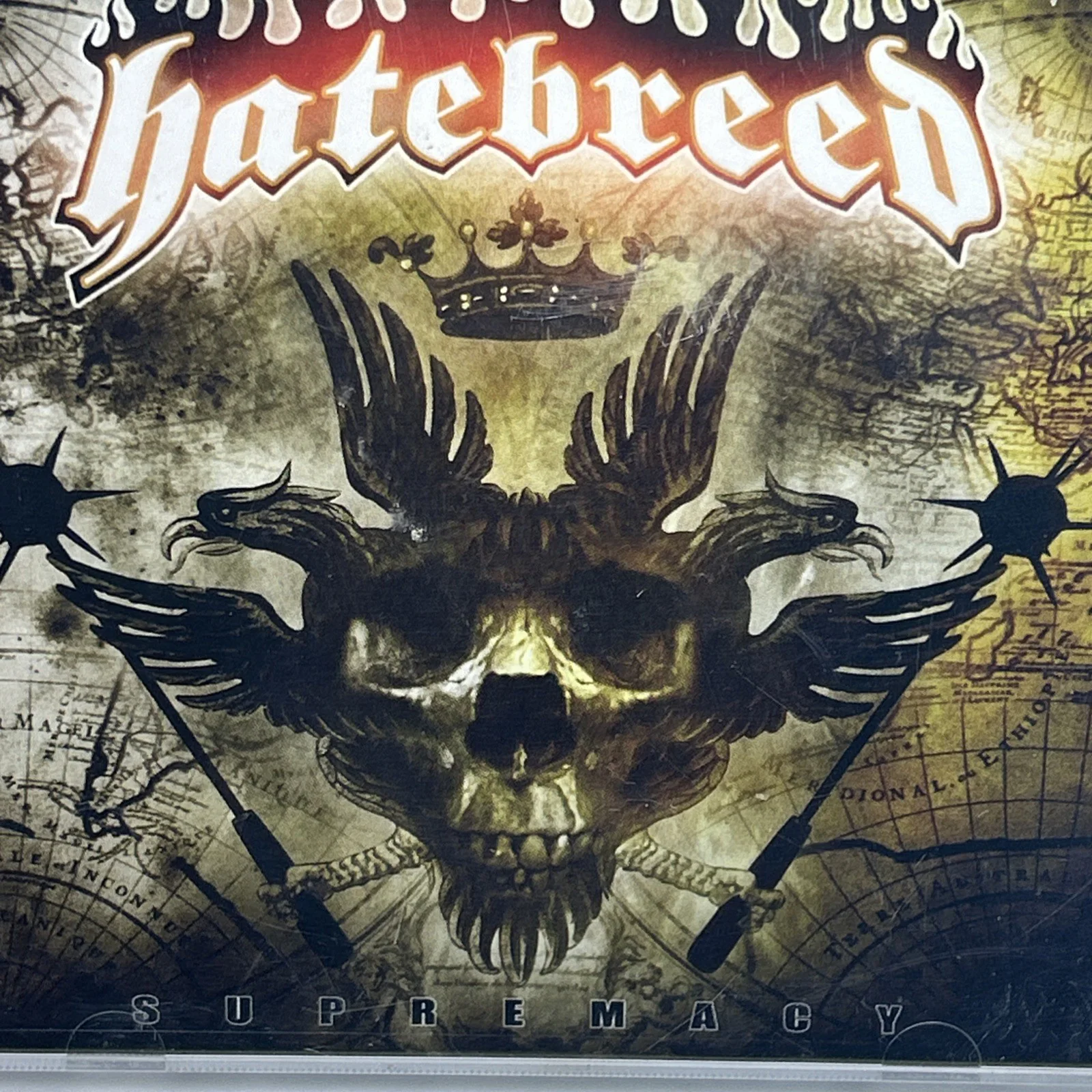 Signed Hatebreed Supremacy Autographed Booklet By Full Band CD Metal Original, image 2