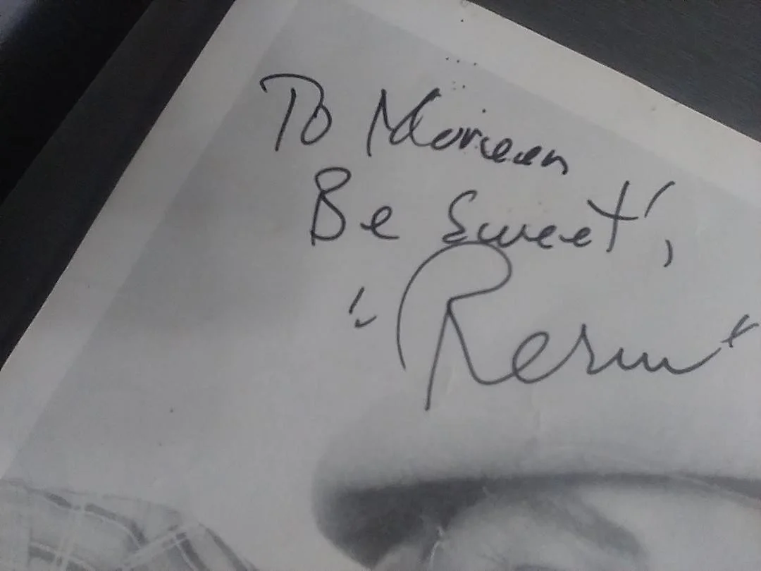 rare signed 8x10 B&W Fred "Rerun" Berry autographed photo What`s Happening, изображение 2