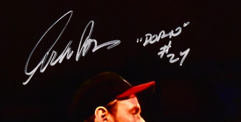 Charlie Sheen, Corbin Bernsen — Charlie Sheen Corbin Bernsen Autographed 11x14 Major League Photo-Beckett W Holo, изображение 2