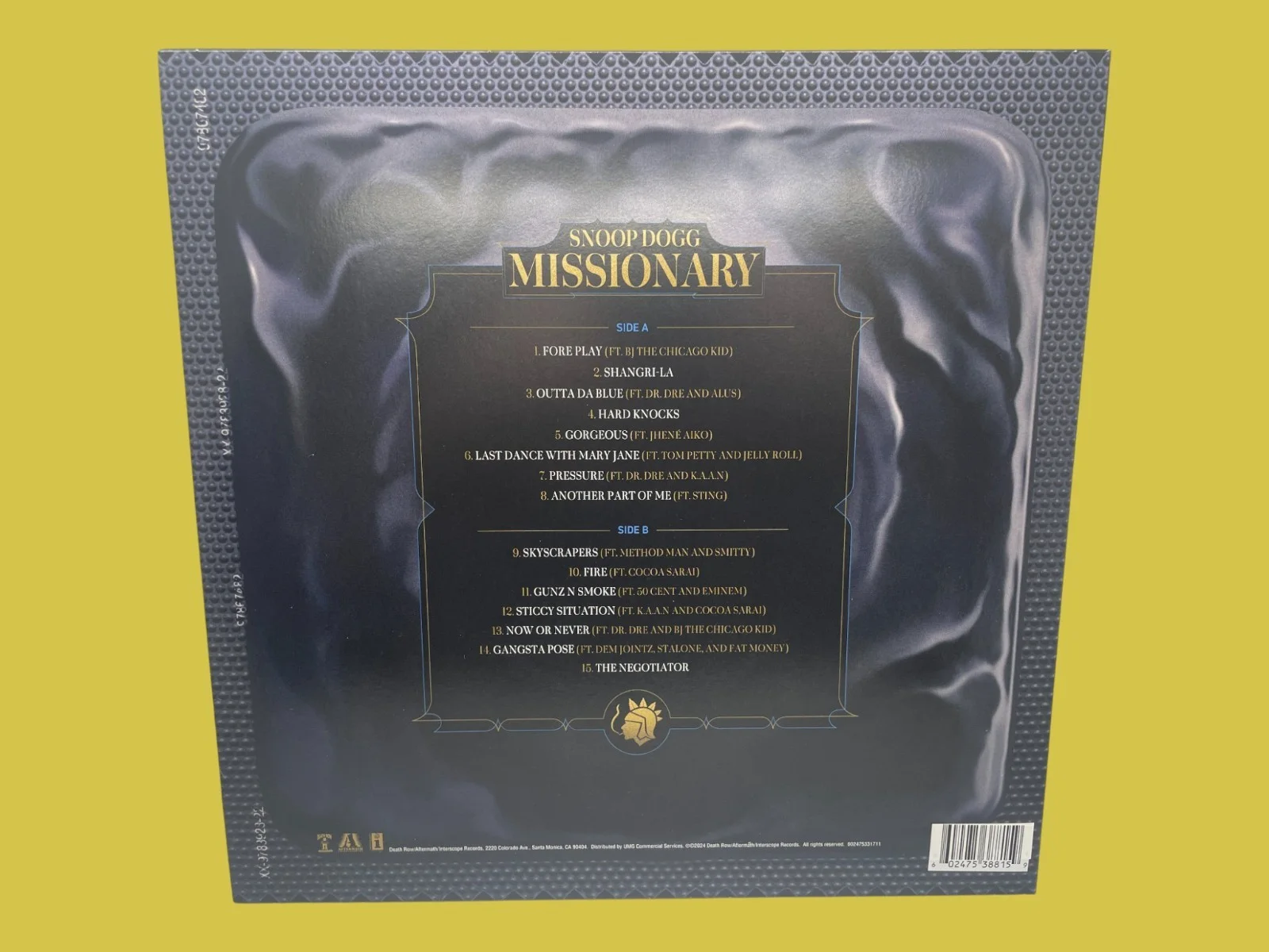 Snoop Dogg Signed Missionary Insert + Exclusive Vinyl Record Autograph, image 3