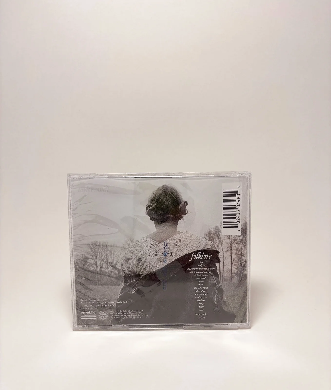 Taylor Swift - Folklore Signed CD - Heart Under Hype Sticker - New And Sealed, изображение 5