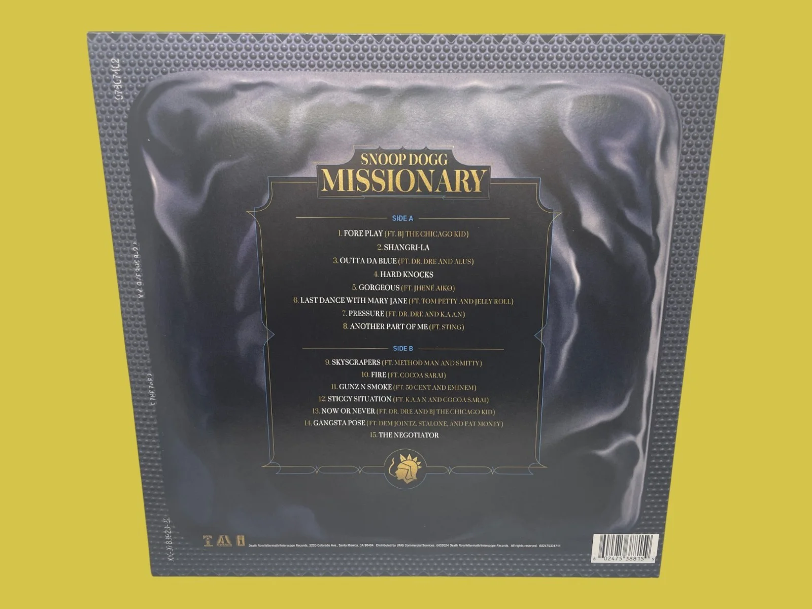 Snoop Dogg Signed Missionary Insert + Exclusive Vinyl Record Autograph, изображение 3