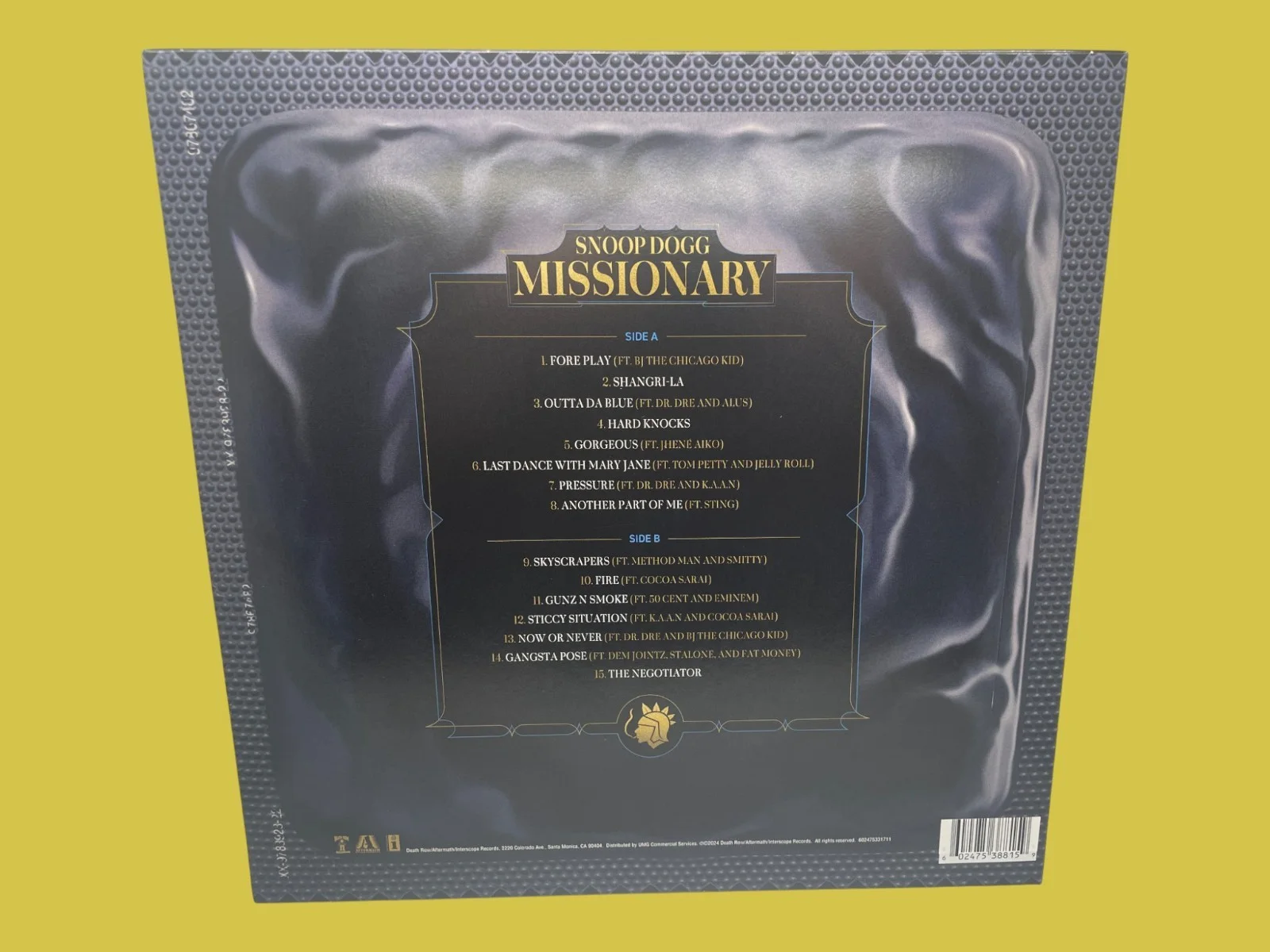 Snoop Dogg Signed Missionary Insert + Exclusive Vinyl Record Autograph, image 3