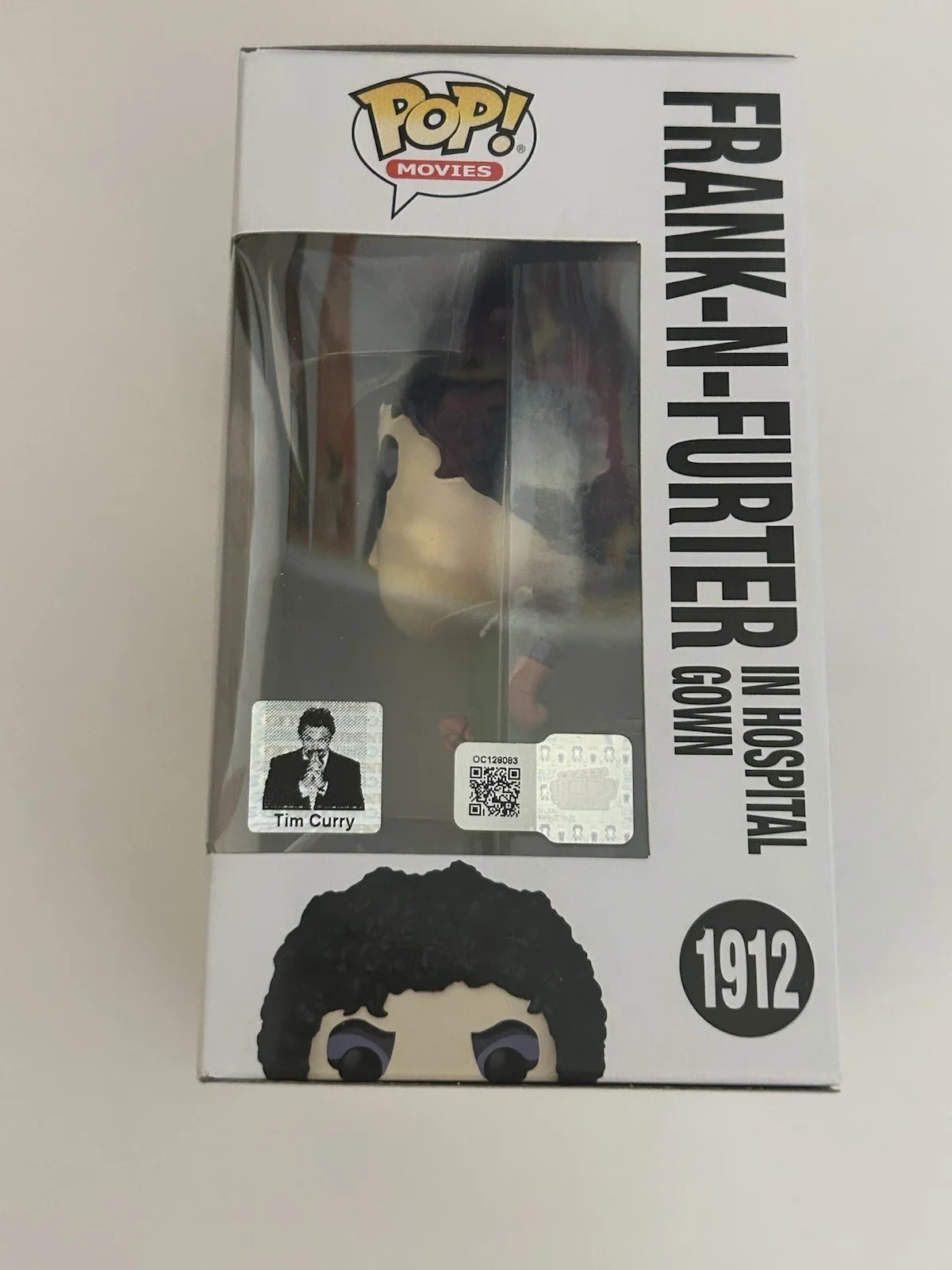 Tim Curry — Tim Curry Signed Funko Pop # 1912 Frank N Furter Rocky Horror Picture Show COA, image 2