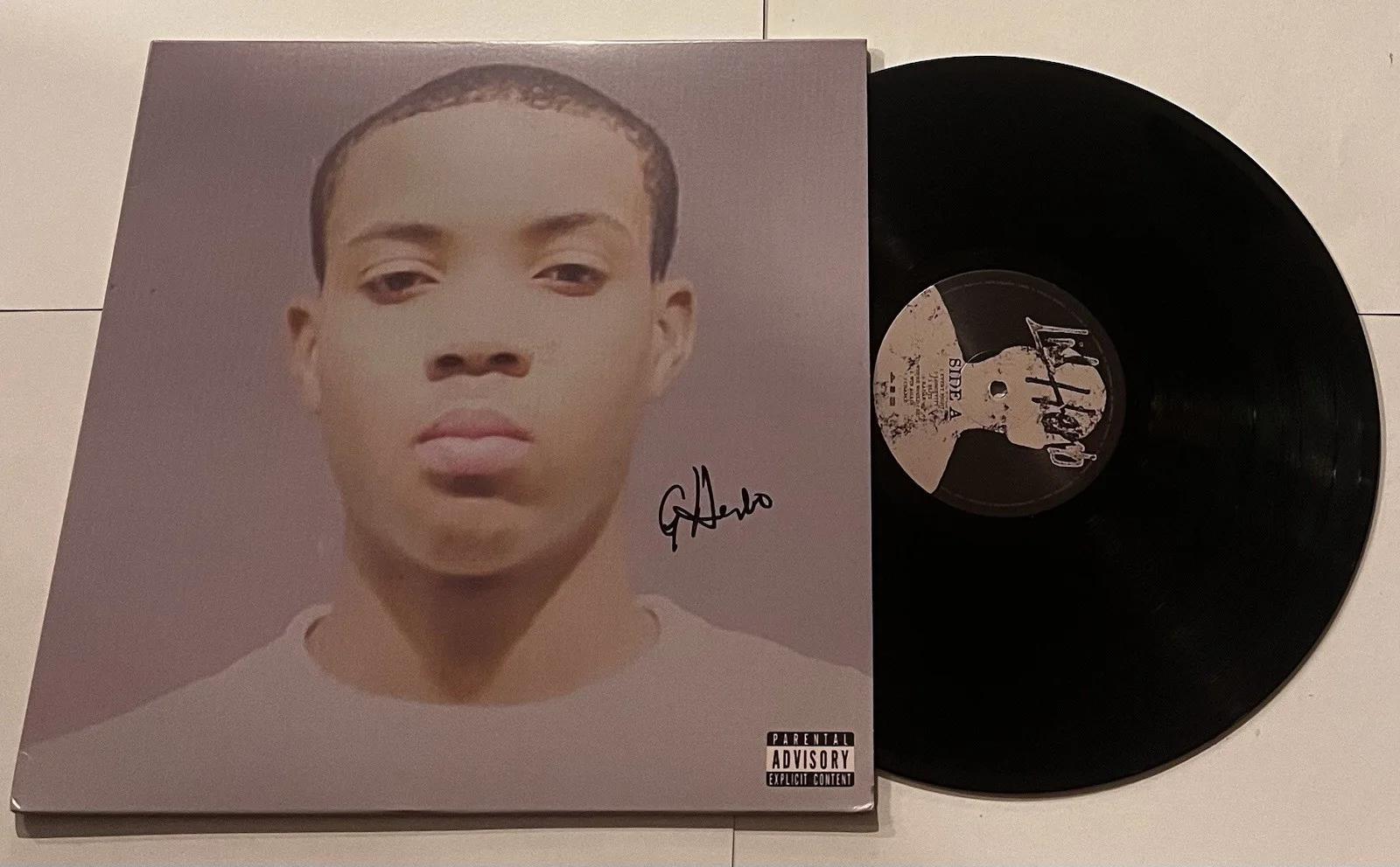 RAPPER G HERBO SIGNED AUTOGRAPHED LIL HERB LP VINYL RECORD ALBUM JSA COA, изображение 2